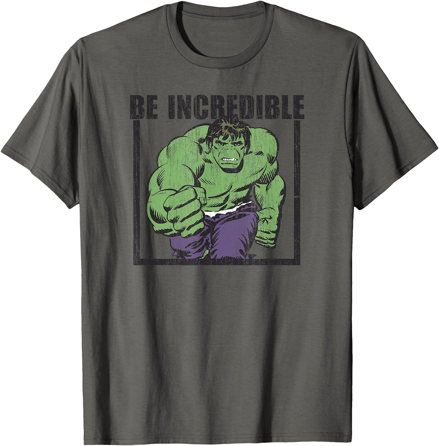 Marvel Comics Retro Classic Vintage Hulk Be Incredible