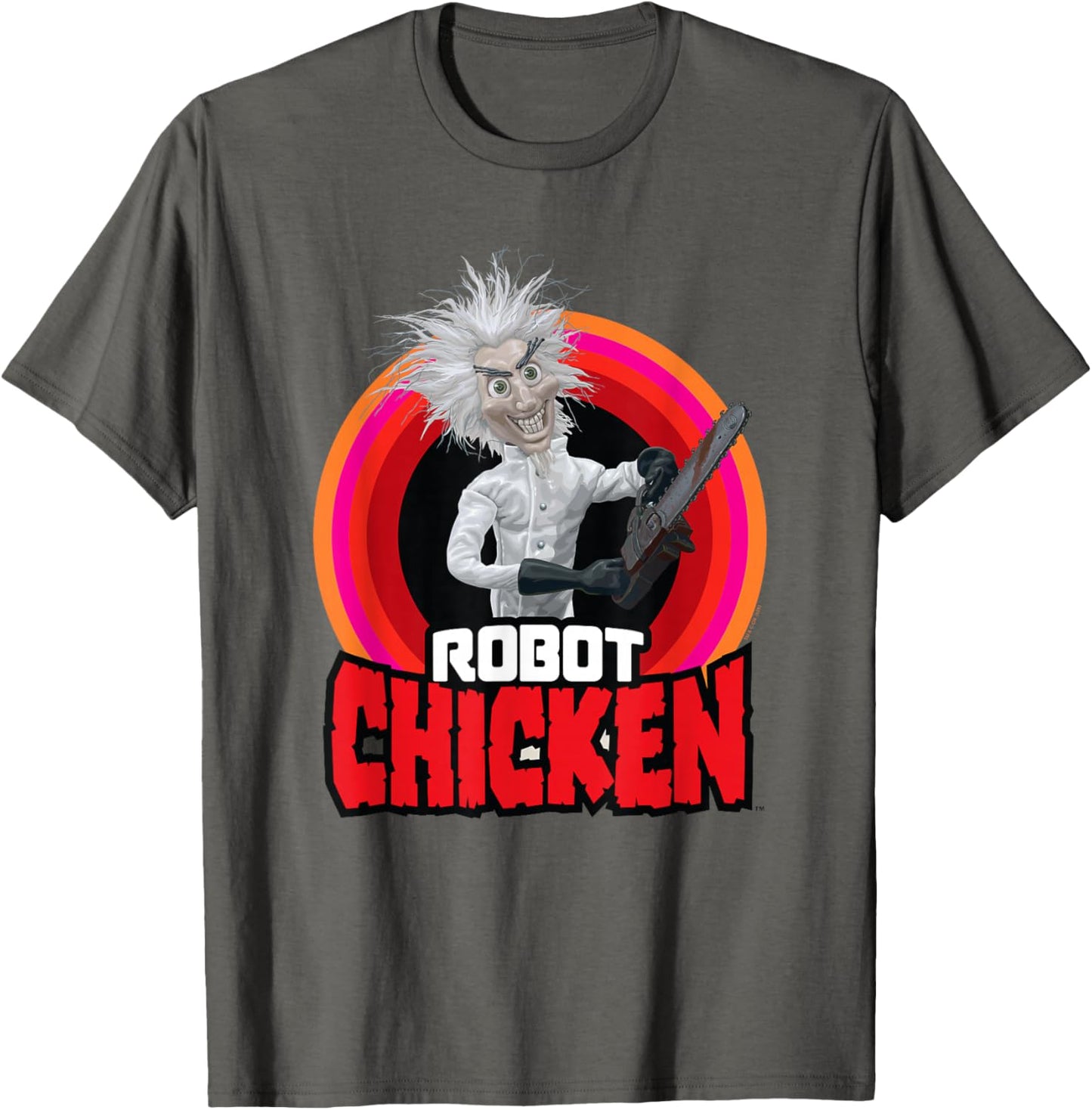 Robot Chicken Fritz Mad Scientist Chainsaw