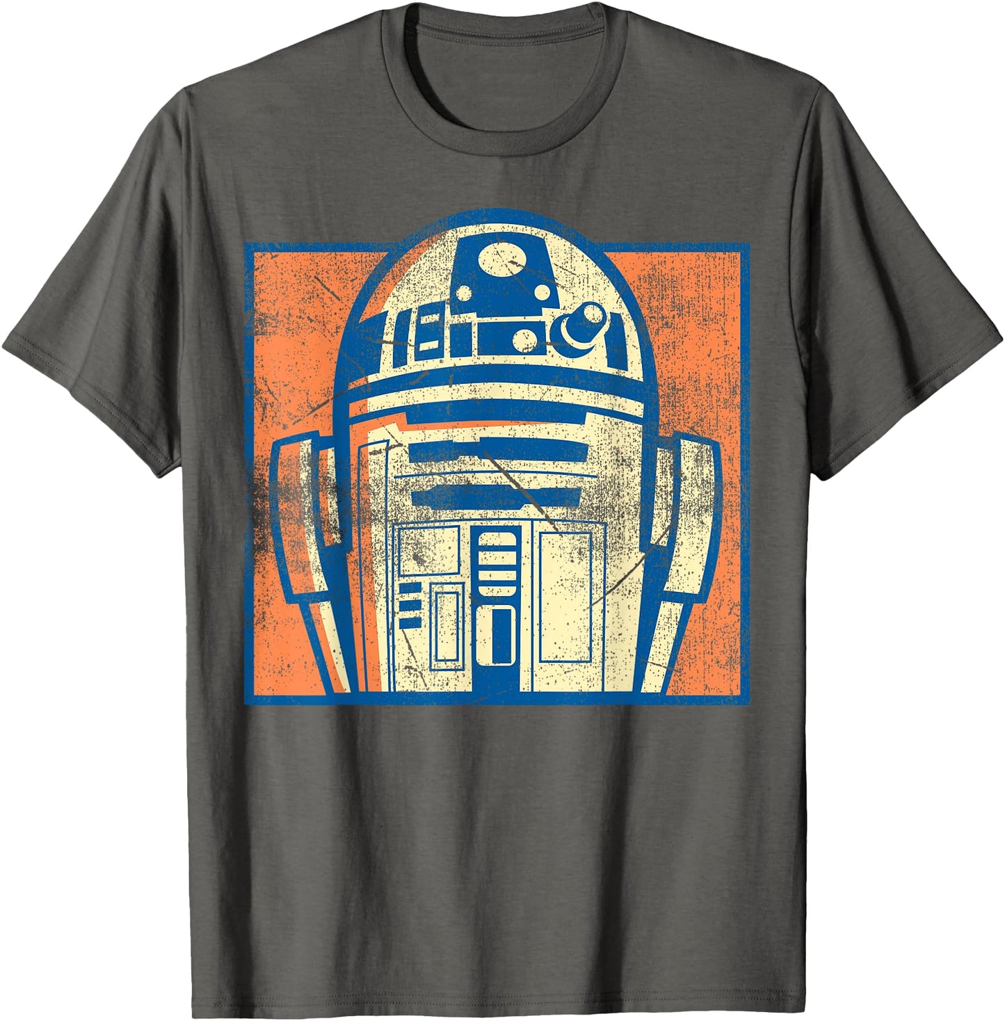 Star Wars R2-D2 Vintage Distressed Retro Cartoon T-Shirt