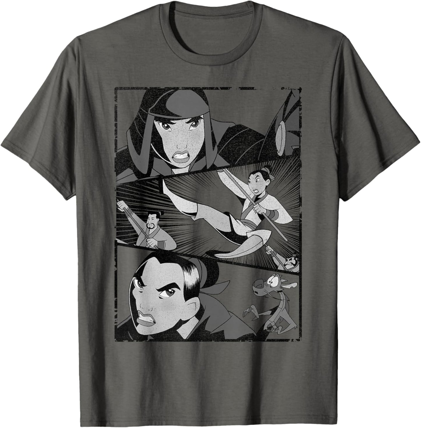 Disney Mulan Angry Warrior Princess Panel