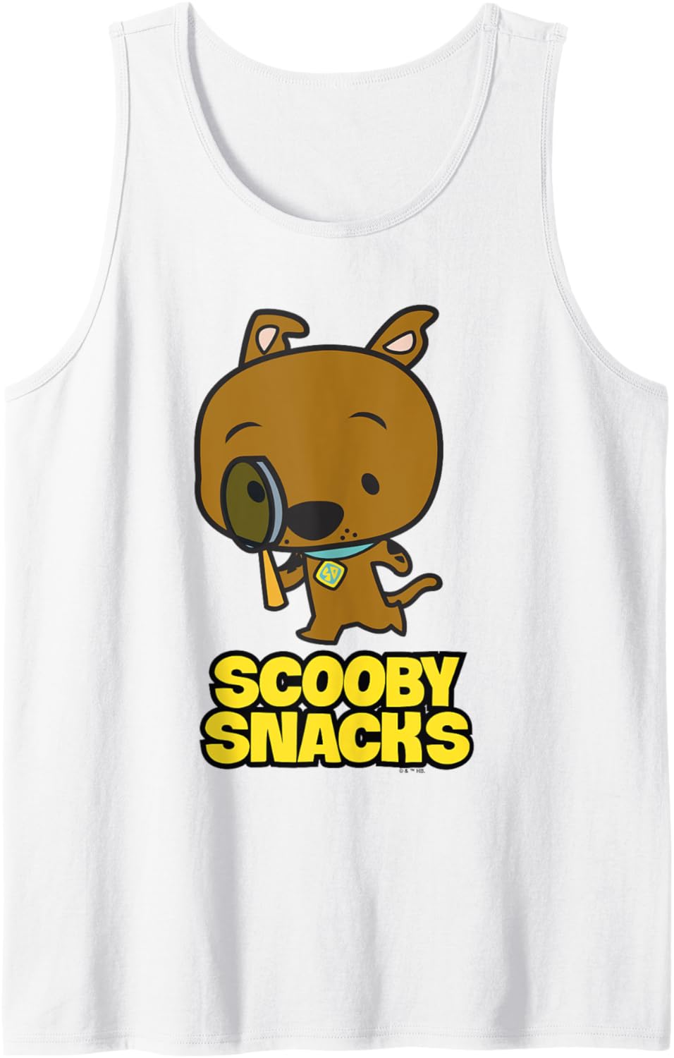 Scooby-Doo Vintage Kawaii Scooby Mystery Inc Detective Chibi Tank Top