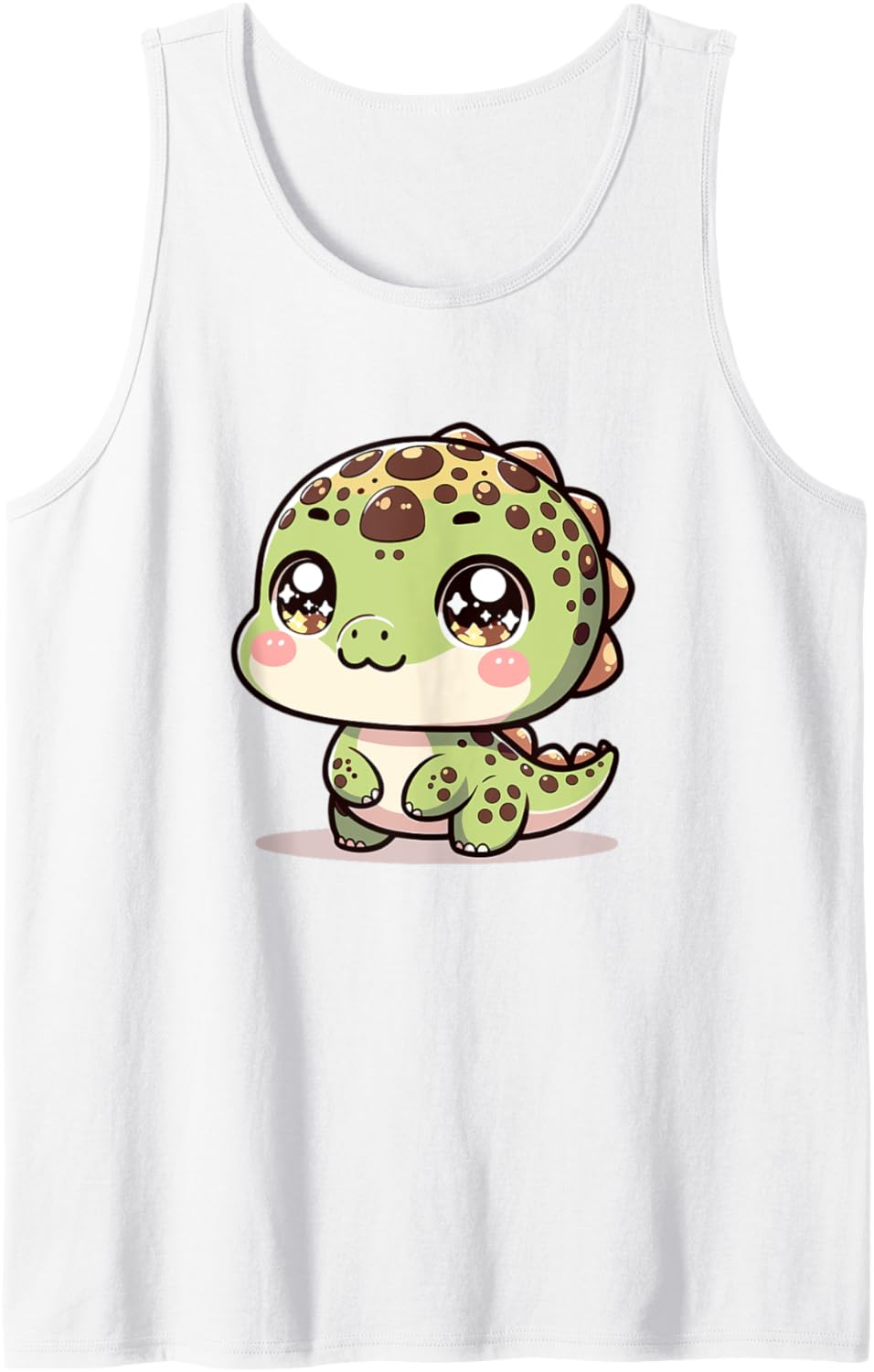 Adorable Cute Japanese Kawaii Chibi Ankylosaurus Tank Top