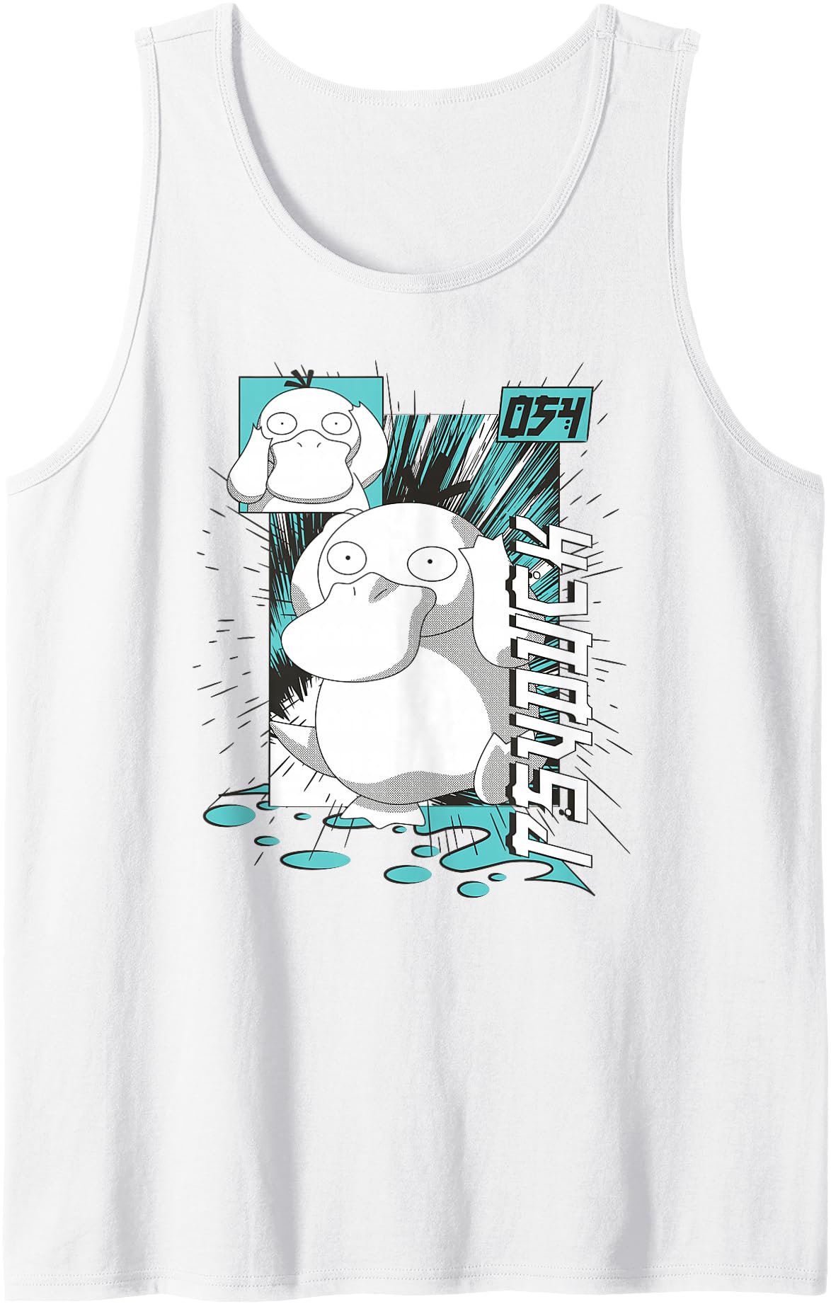 Pokmon - Psyduck Anime Tank Top