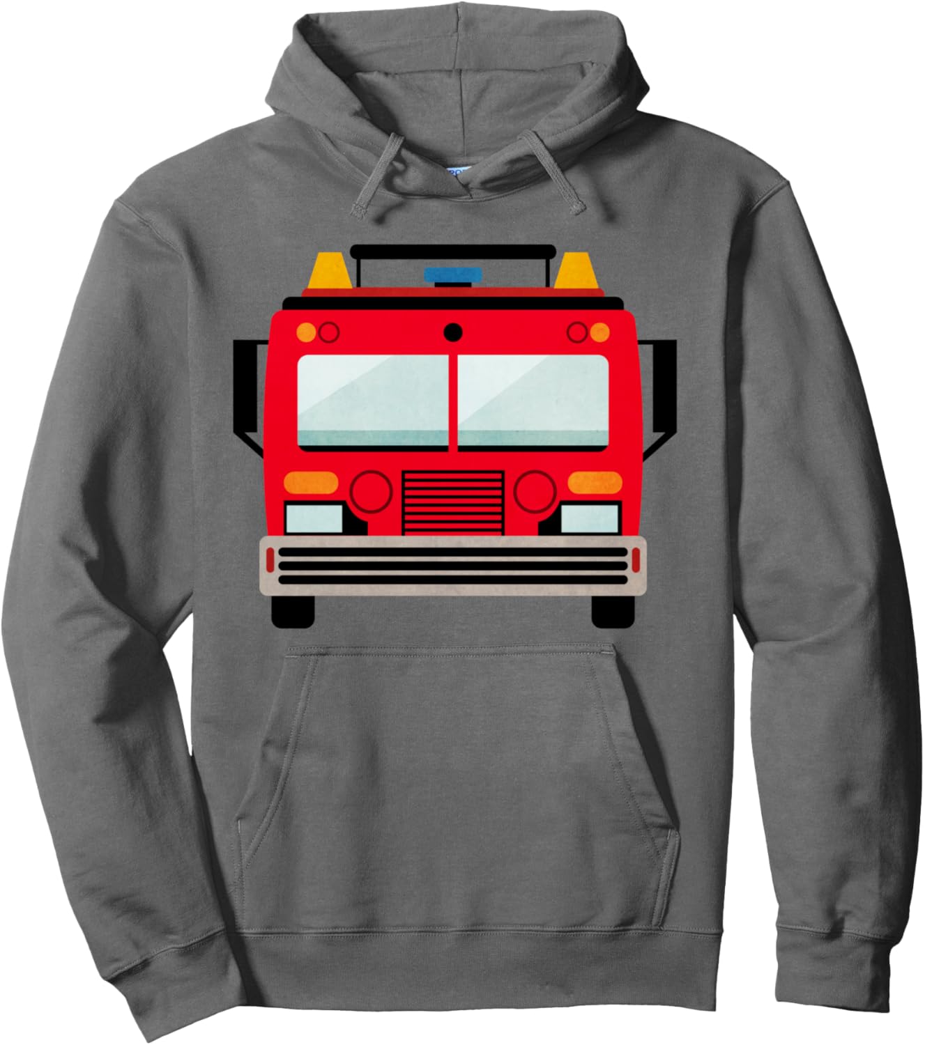 Fire Truck Halloween Easy Costume Pretend I'm A Fire Truck Pullover Hoodie