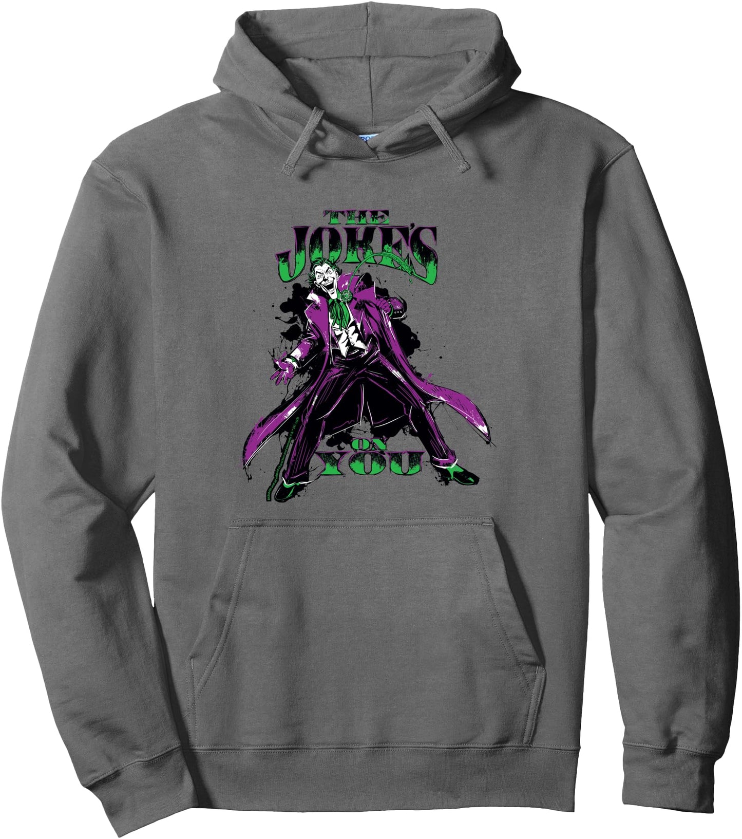 Batman The Joker The Jokes On You Pullover Hoodie