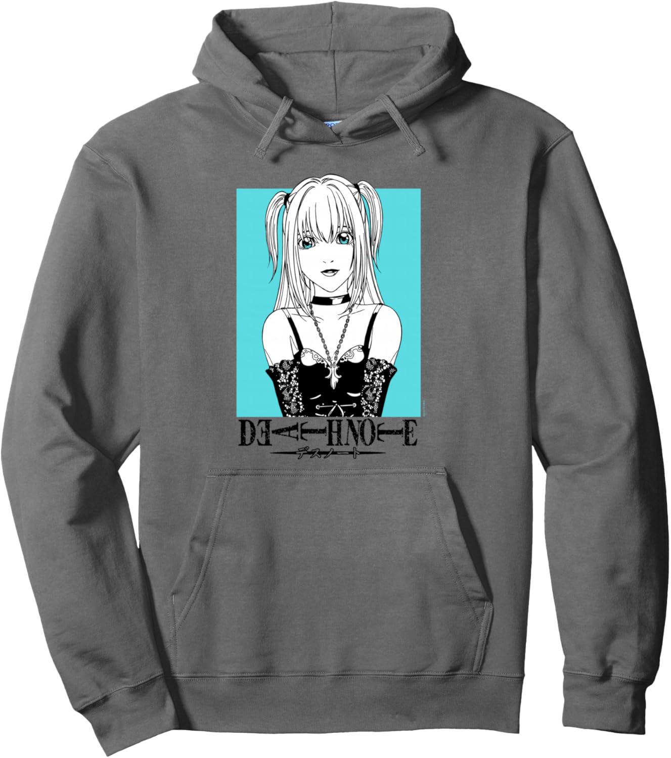 Death Note Misa with Show Logo Anime Pullover Hoodie