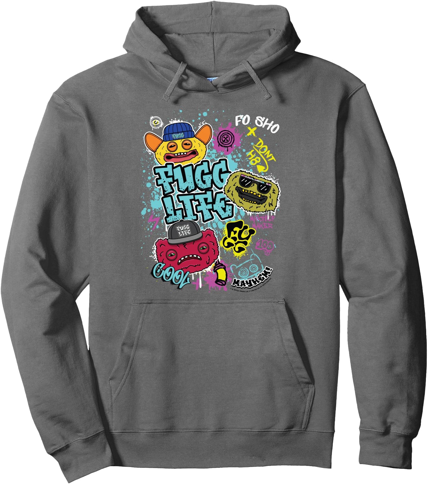 Fugg Life Grin Grin Count Underoo Mcgoo & Wide Eyed Weirdo Pullover Hoodie