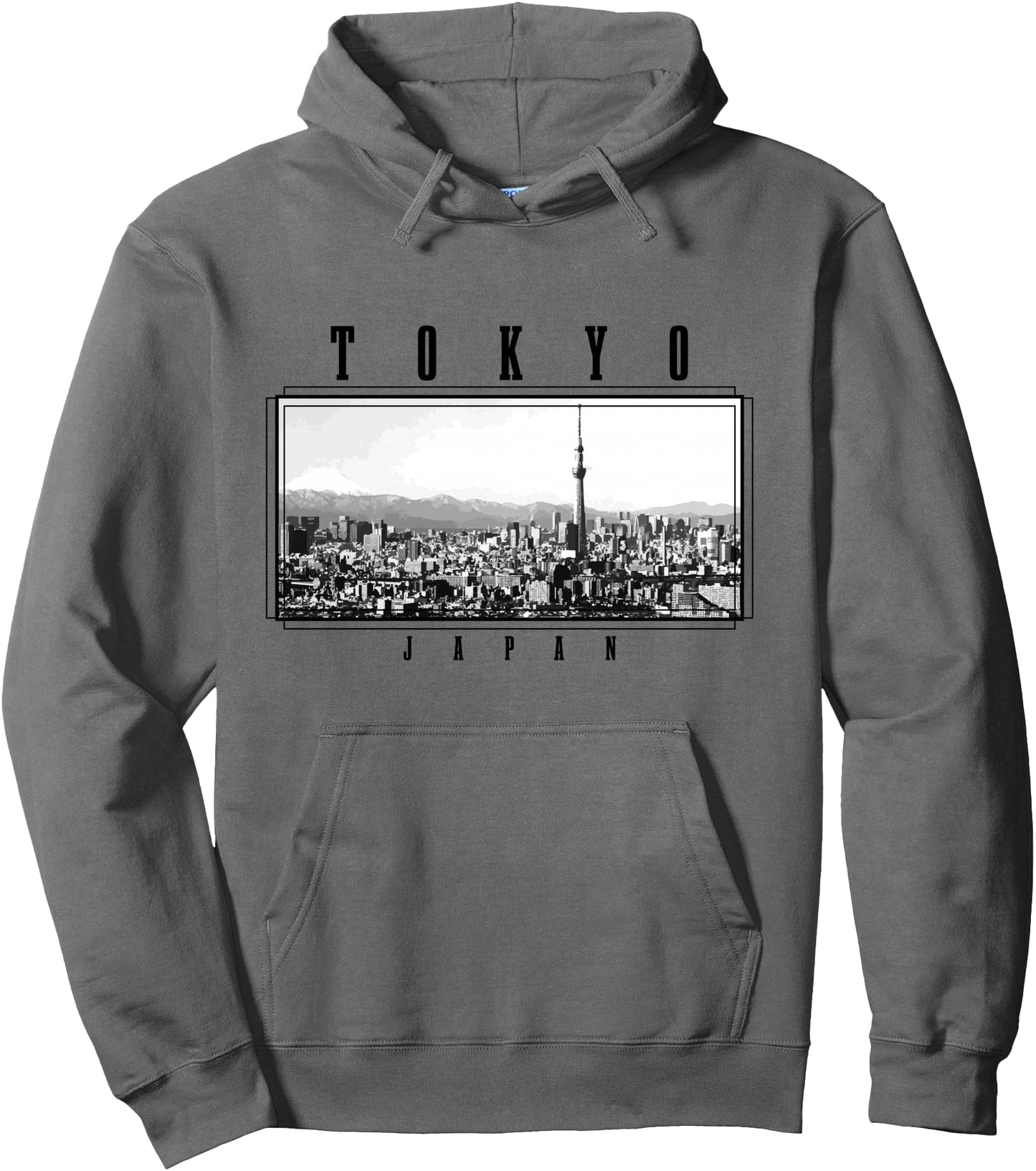 Tokyo Japan Vintage Souvenir Skyline Japanese Tokyo Pullover Hoodie