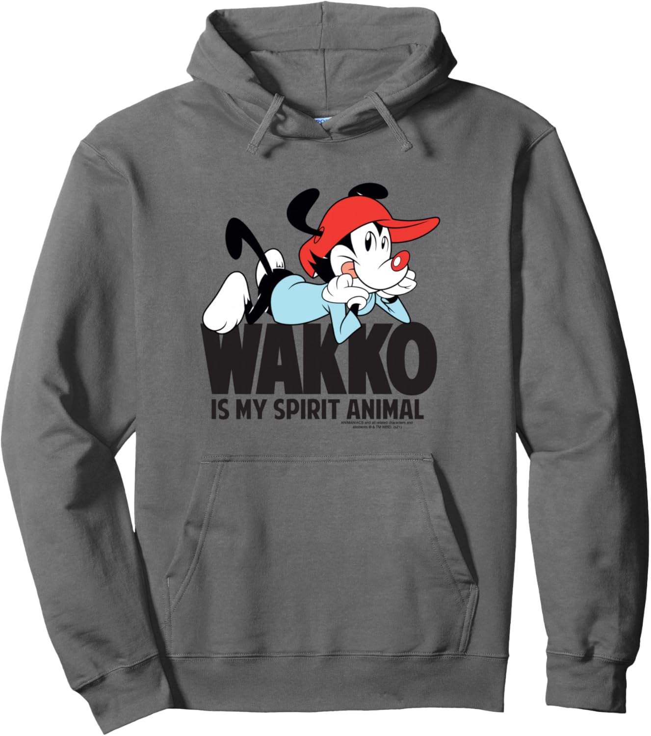 Animaniacs Wakko is My Spirit Animal Funny Cartoon Pullover Hoodie