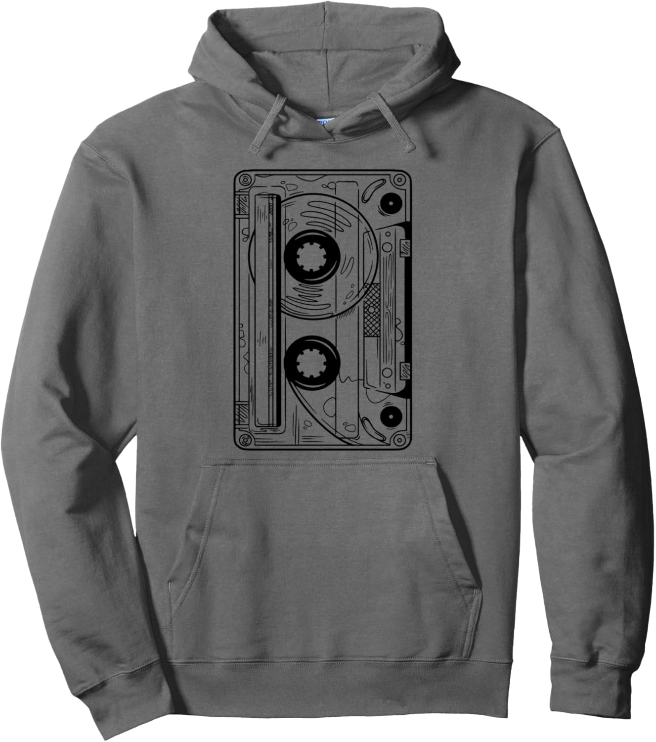 Cassette Music Audio Tape 90s Party 80s Outfit Mixtape Pullover Hoodie