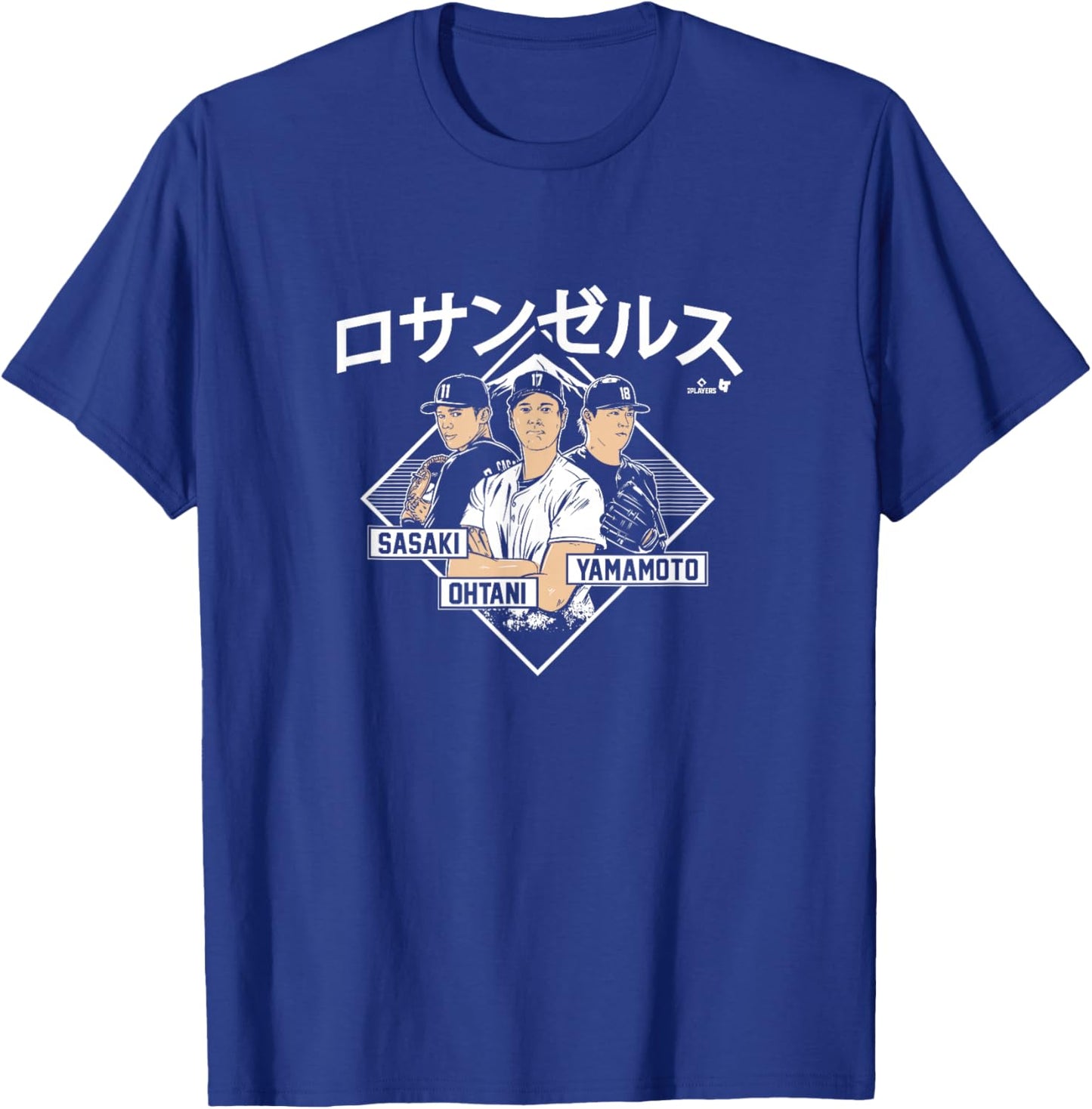Ohtani, Sasaki, & Yamamoto - LA Kanji - Los Angeles Baseball