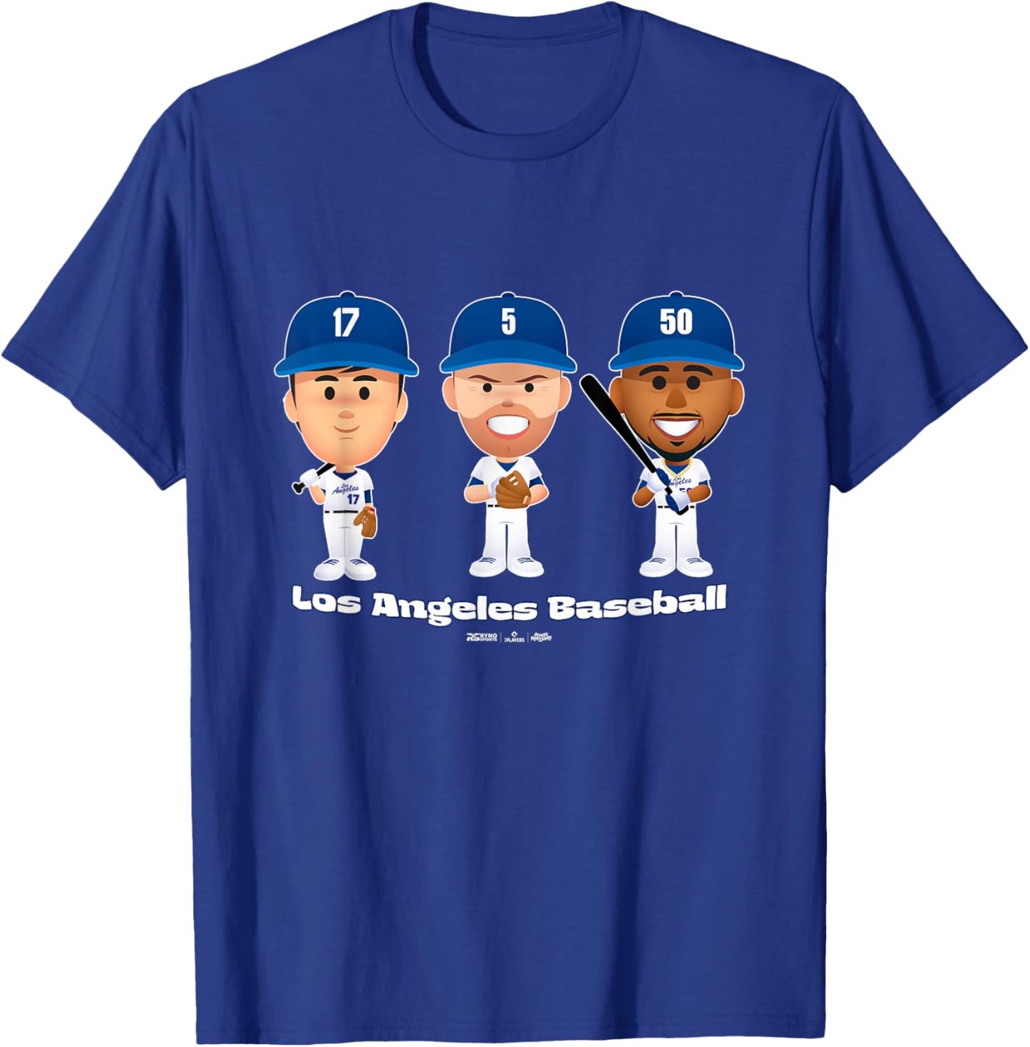 Los Angeles Baseball Players Body Trio MLBPA
