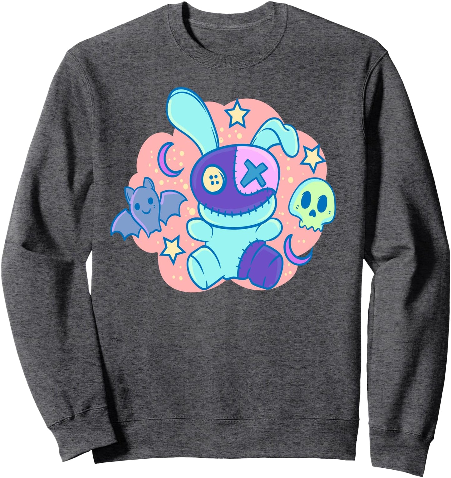 Rabbit Bunny - Cute Pastel Goth Kawaii Anime Japanese Sweatshirt