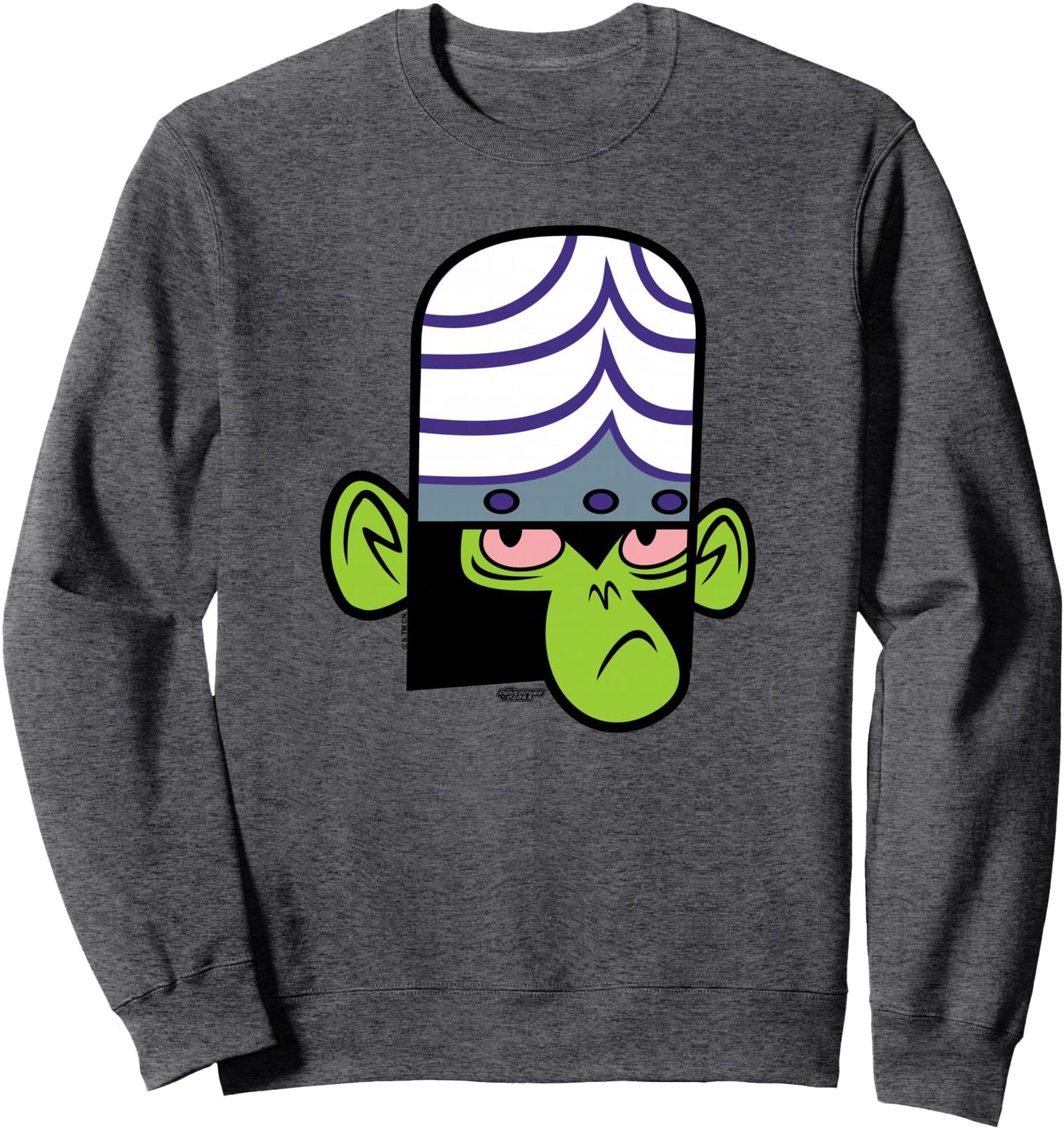 The Powerpuff Girls Mojo Jojo Face Sweatshirt