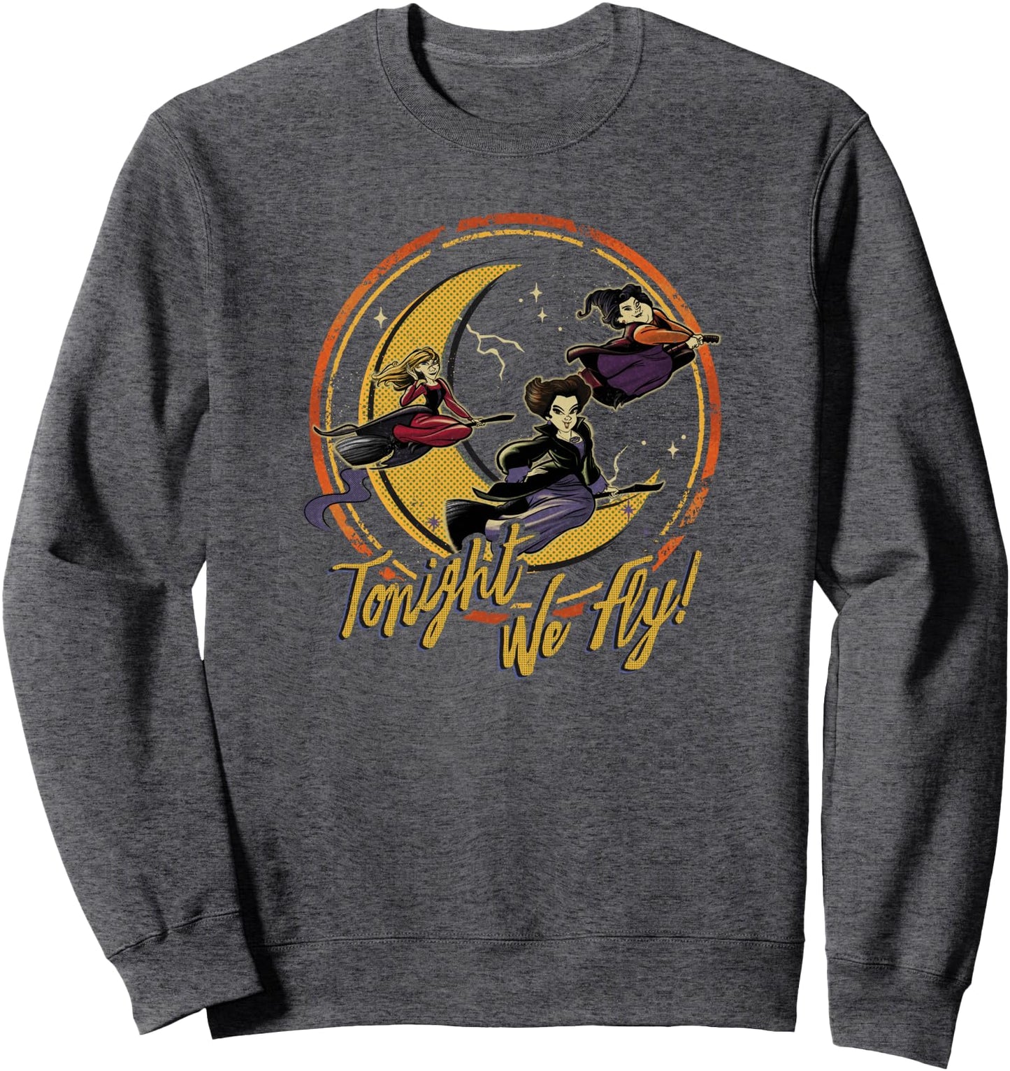 Disney Hocus Pocus Halloween Sanderson Sisters Fly! Sweatshirt