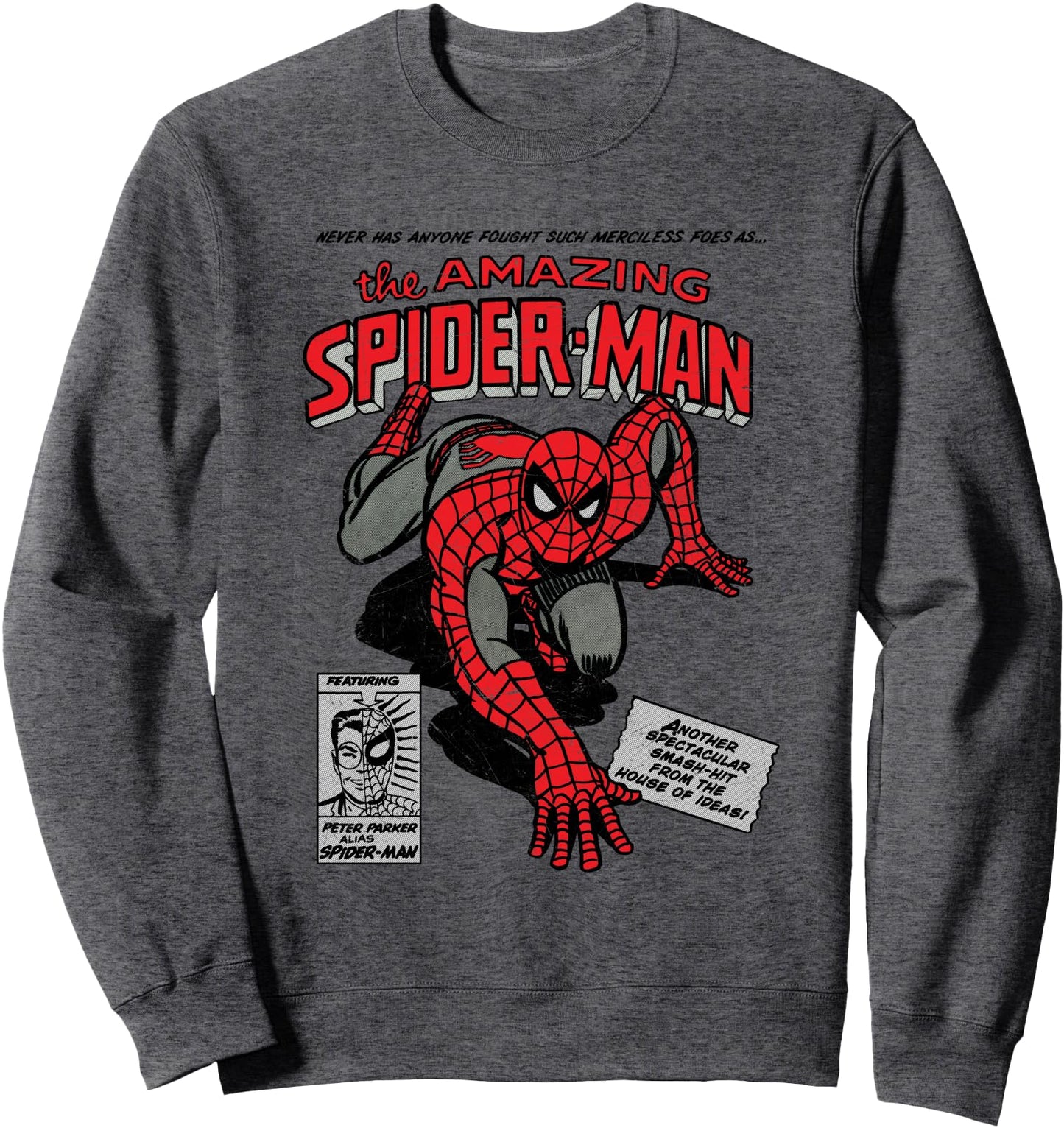 Marvel Spider-Man Retro Comic Sweatshirt