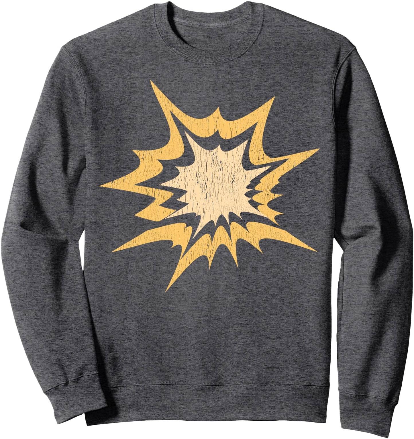 Cartoon Explosion Graphic For Comics And Gaming Sweatshirt