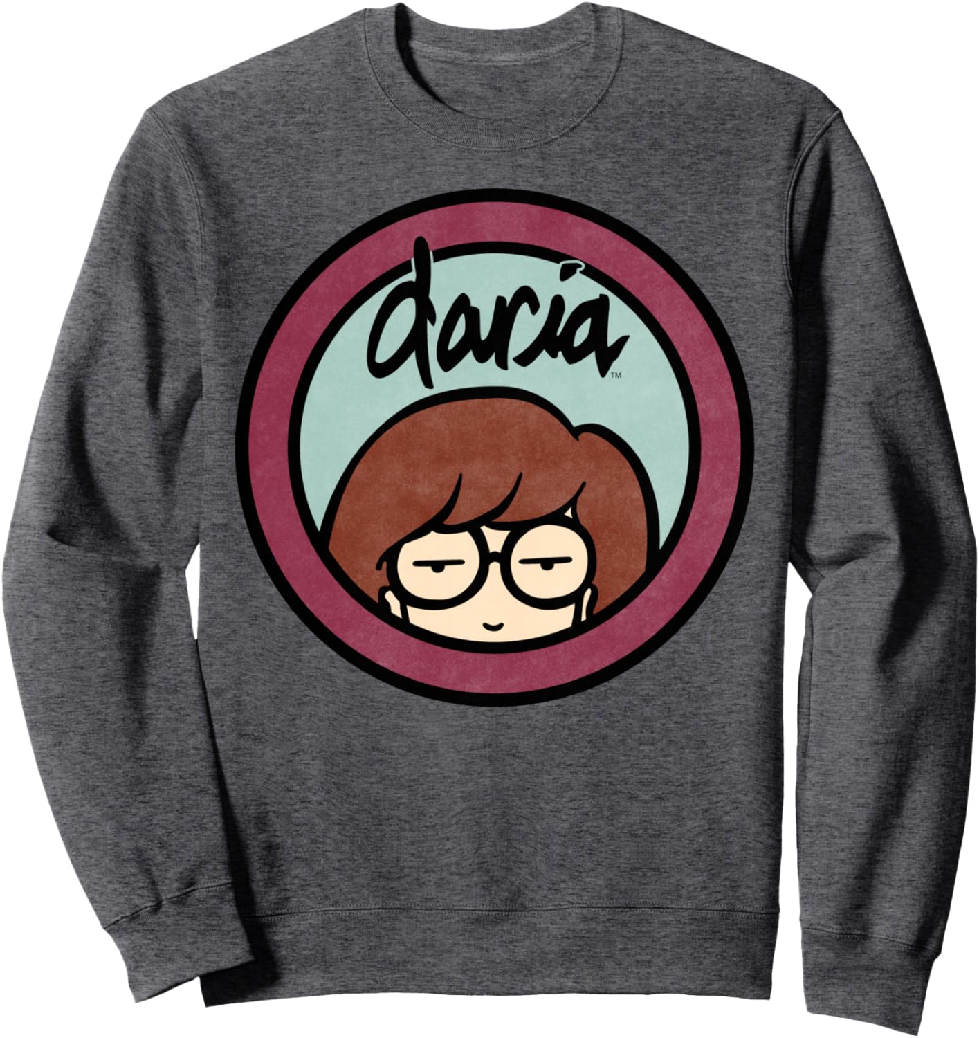 MTV Daria TV Show Mint Logo Sweatshirt