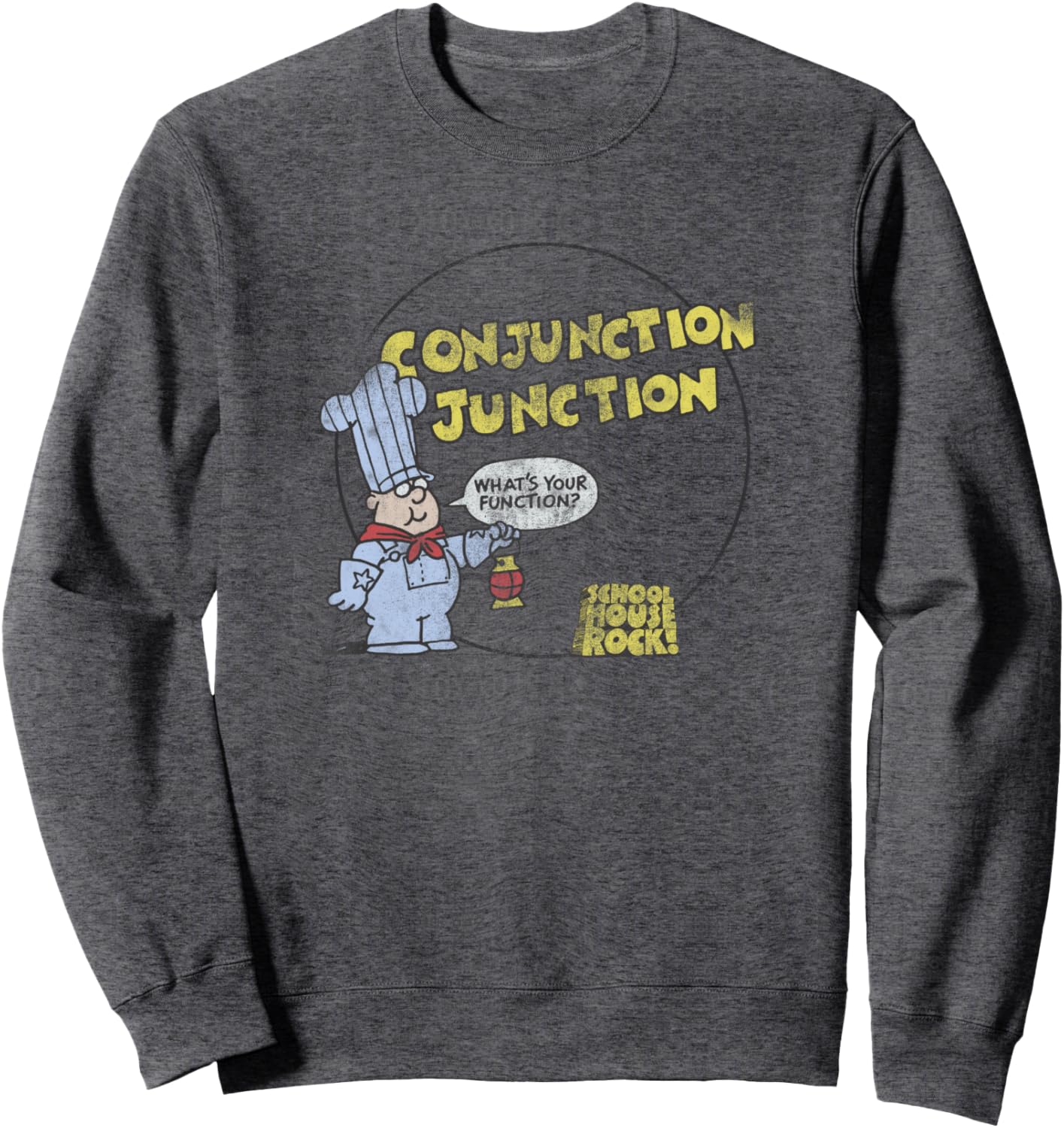 Ripple Junction x Schoolhouse Rock Conjunction Junction Sweatshirt