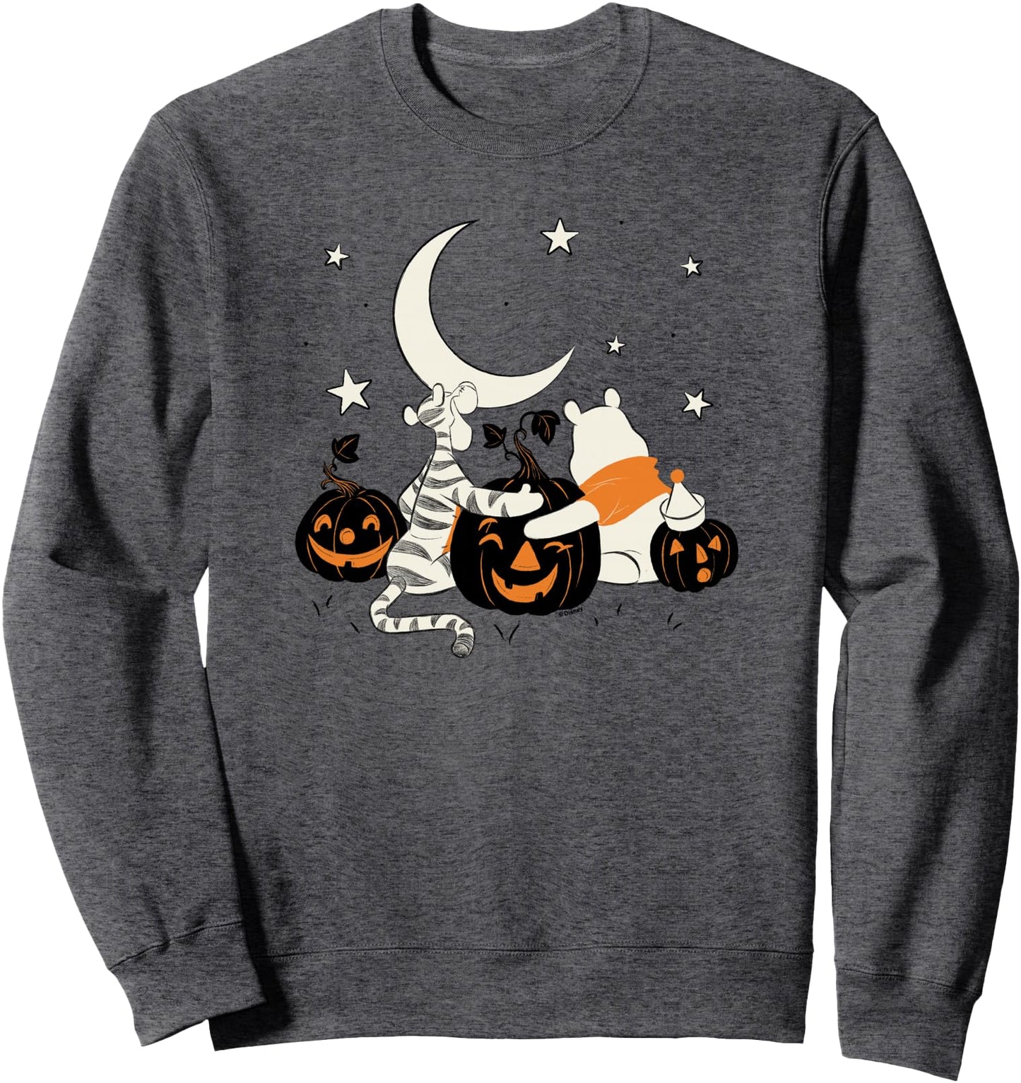 Winnie the Pooh - Halloween Tigger and Pooh Pumpkins Sweatshirt