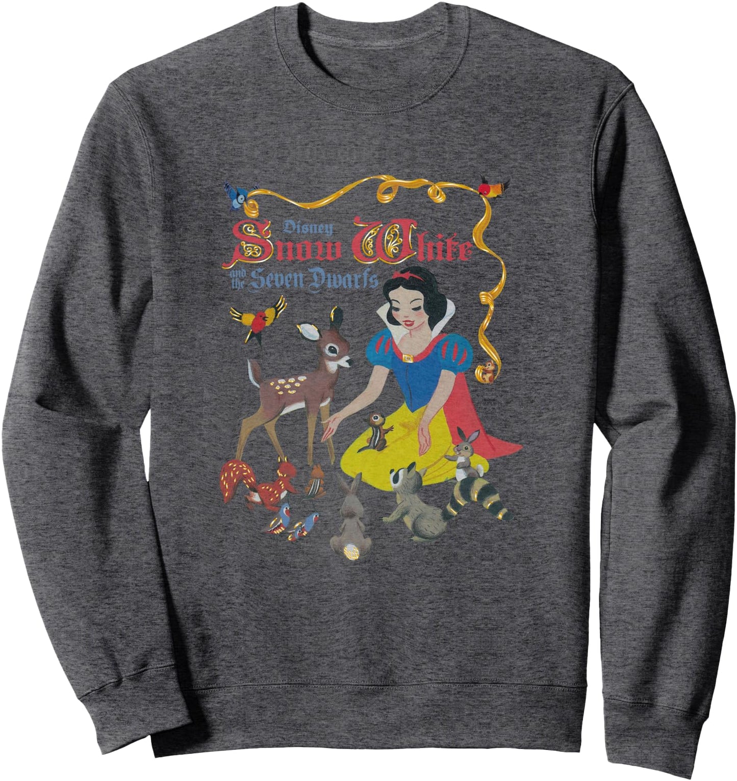 Disney Snow White And The Seven Dwarfs With Forest Friends Sweatshirt