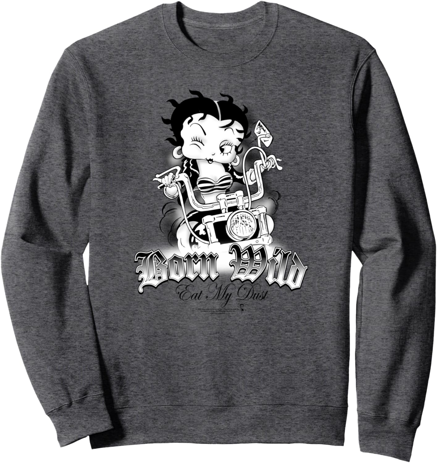 Betty Boop Born Wild Sweatshirt
