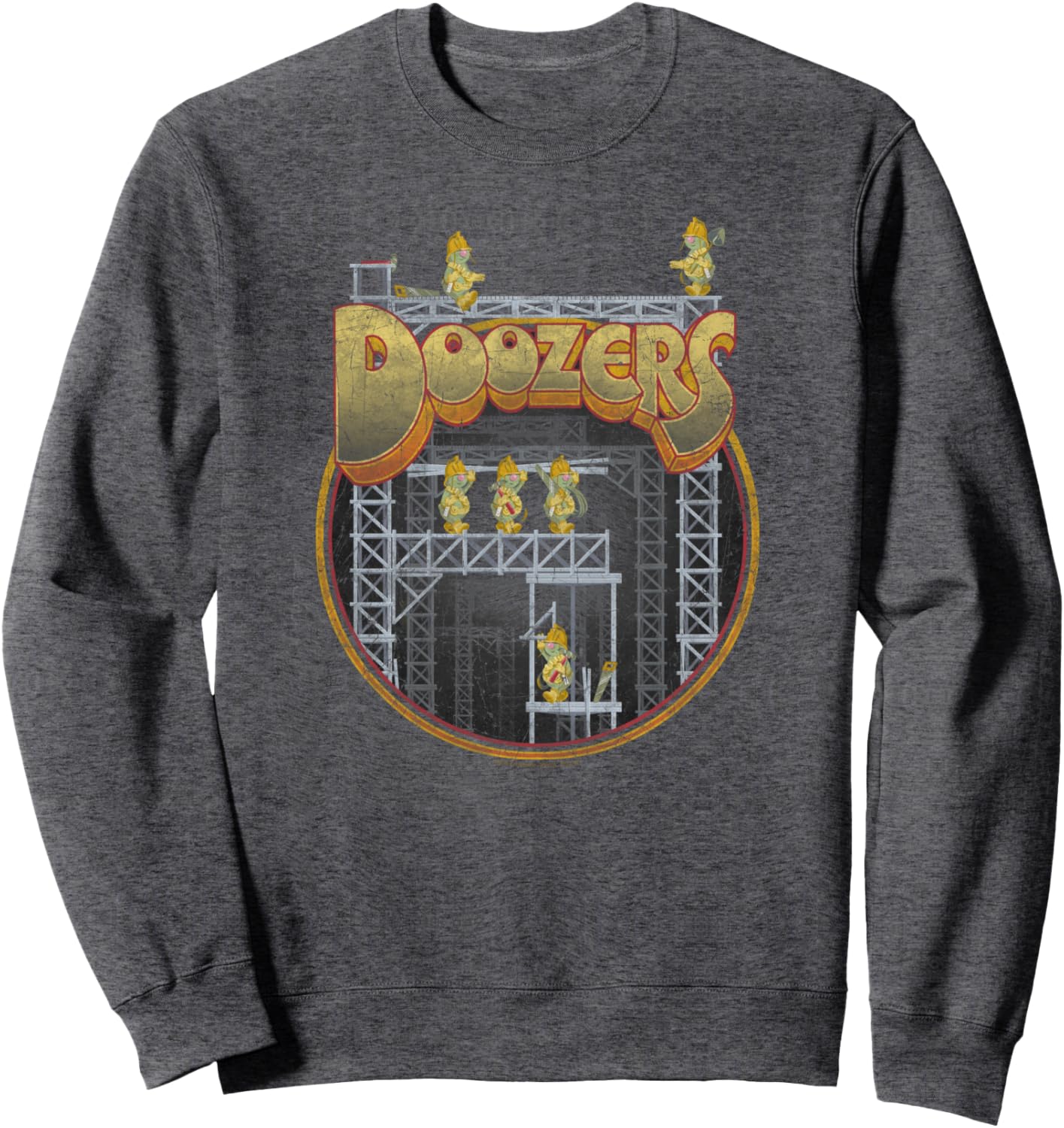 Fraggle Rock Doozers Construction Sweatshirt