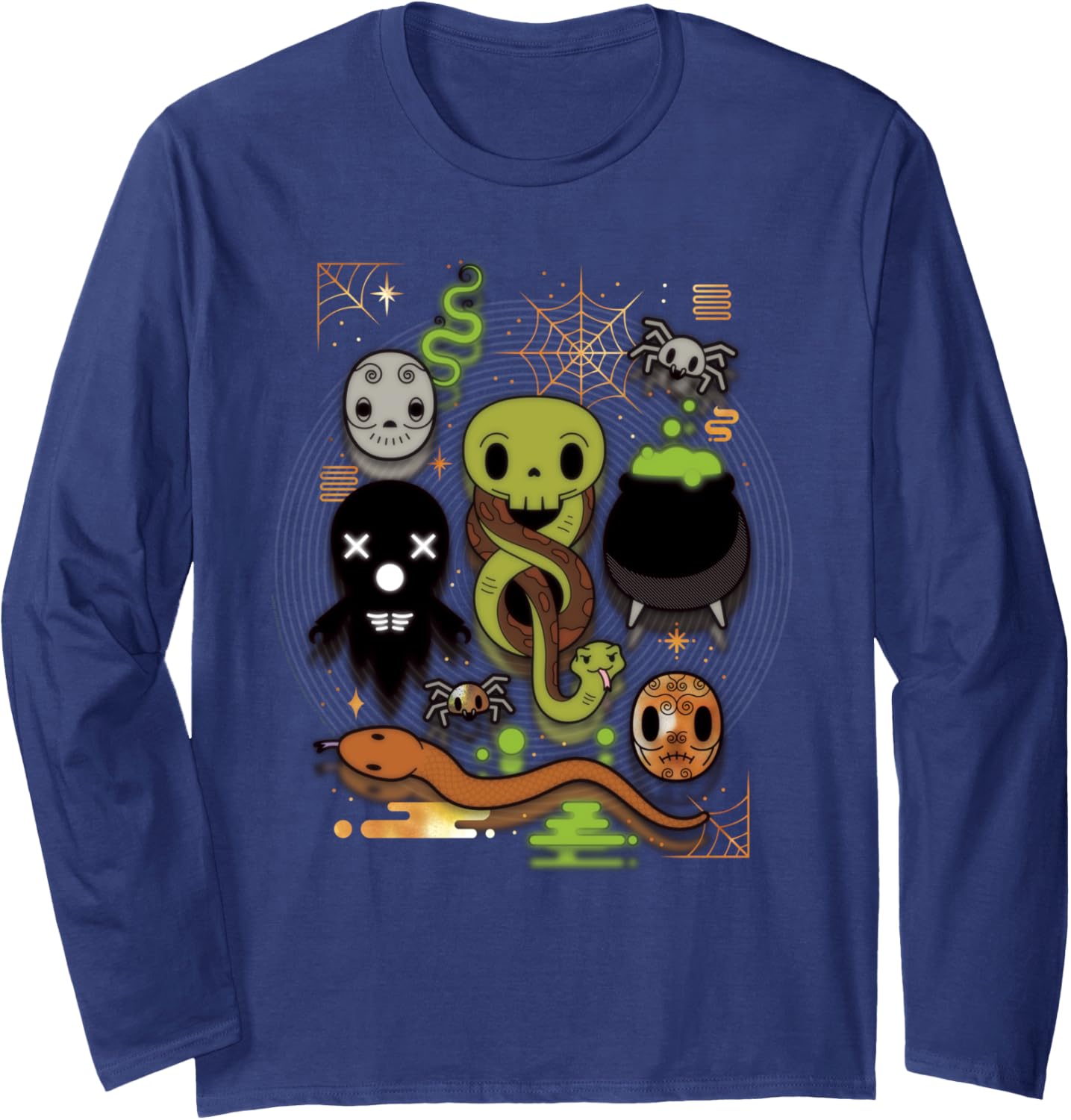 Harry Potter Chibi Death Eater Symbol Long Sleeve