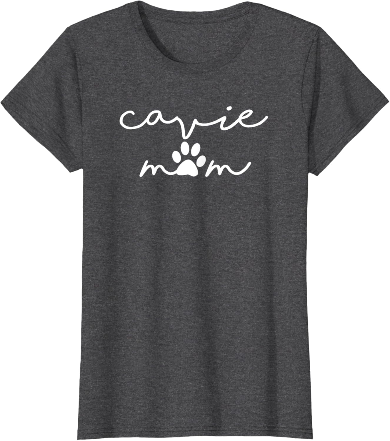 Cavalier King Charles Spaniel Mom Dog Mama Cavie Mom Simple Women Kids T-Shirt