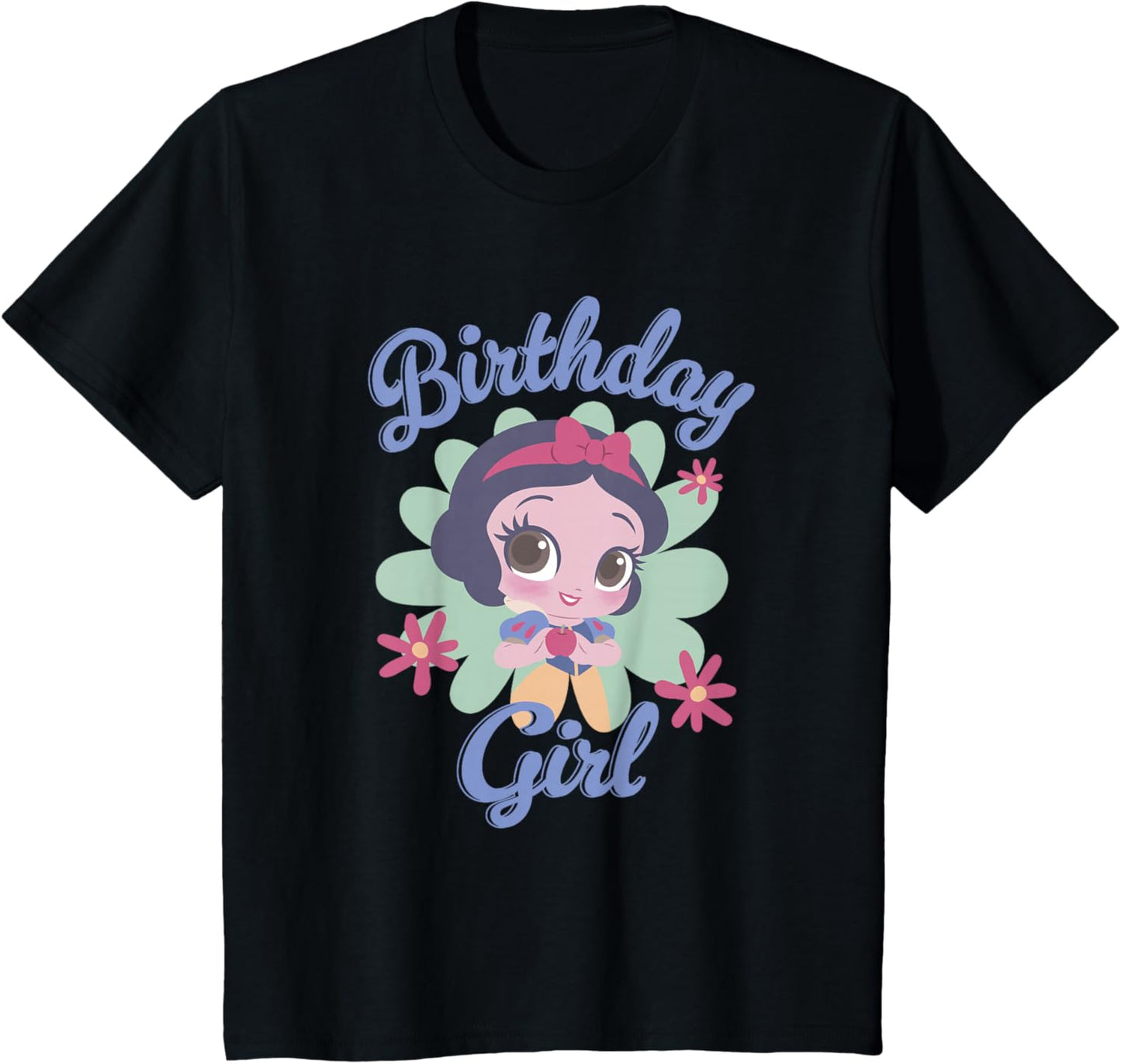 Kids Disney Snow White Birthday Girl Chibi Portrait Youth