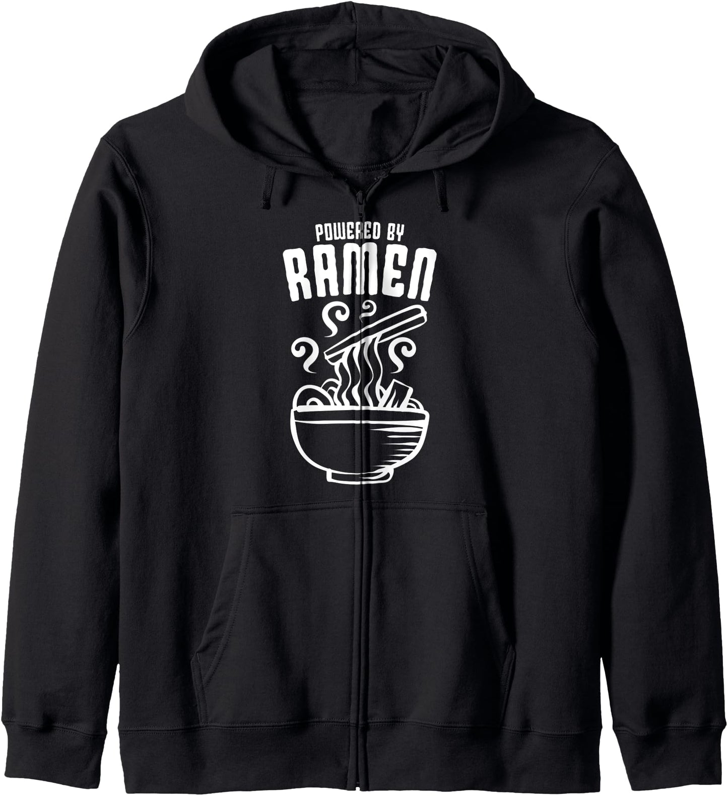 Powered By Ramen Japanese Love Anime Noodles Hoodie