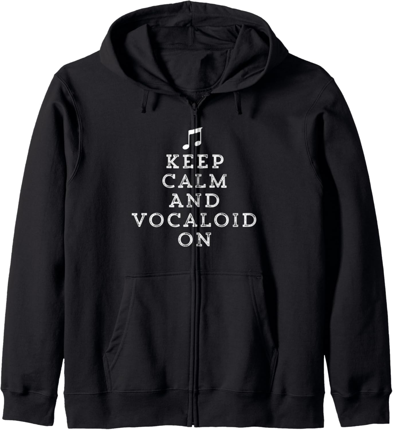 Funny Vocaloid Gift Keep Calm & Vocaloid On Music Anime Hoodie