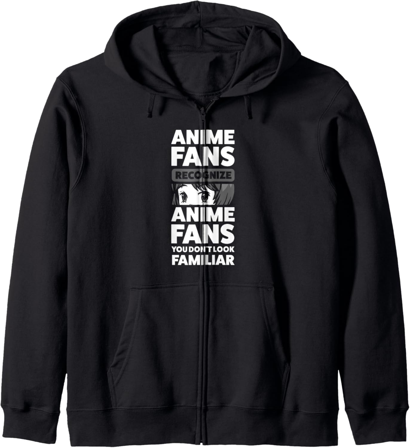anime fans recognize anime fans Anime Merch Hoodie