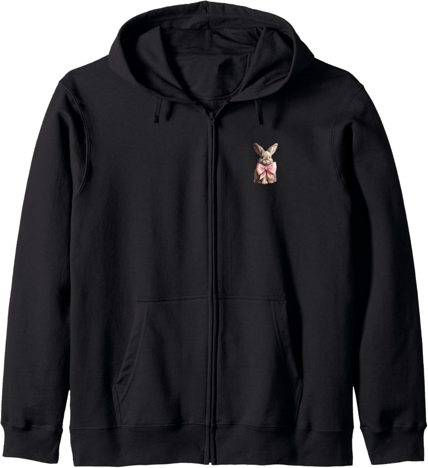 Most Of My Friends Are Animals (Cute Graphic) (Back Print) Zip Hoodie