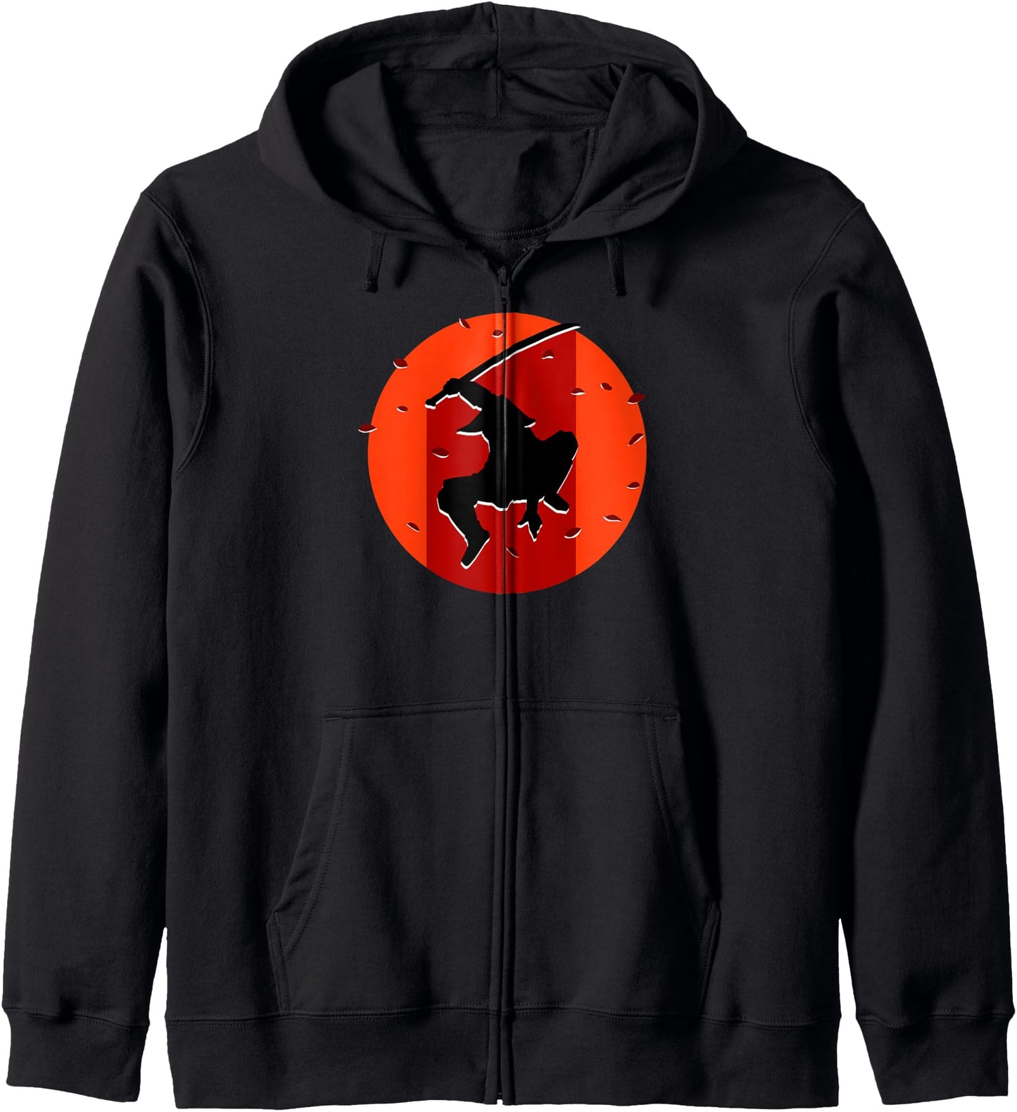 Mythos Bushido Ronin Japanese Samurai Zip Hoodie