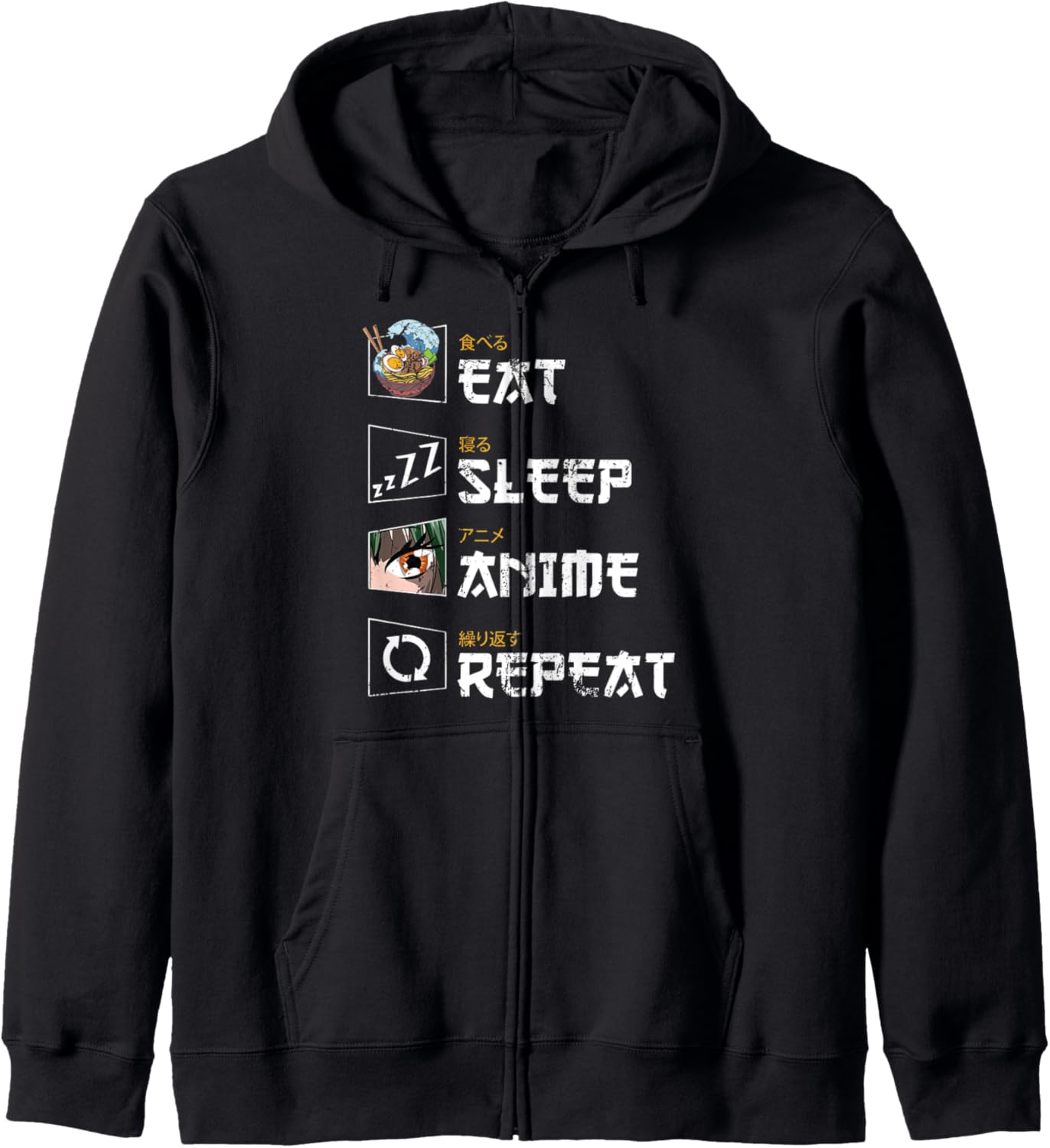 Otaku Bowl Of Ramen Noodles Kawaii Japanese Manga Anime Hoodie