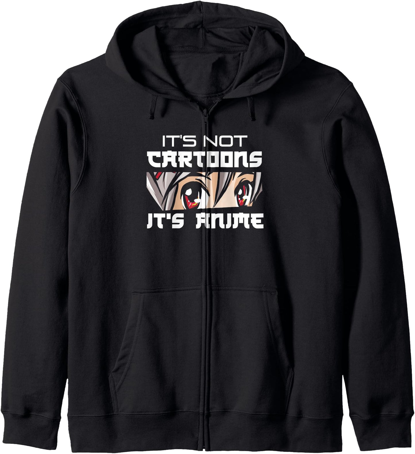 It's Not Cartoons It's Anime Anime Girl Boy Anime Lover Hoodie
