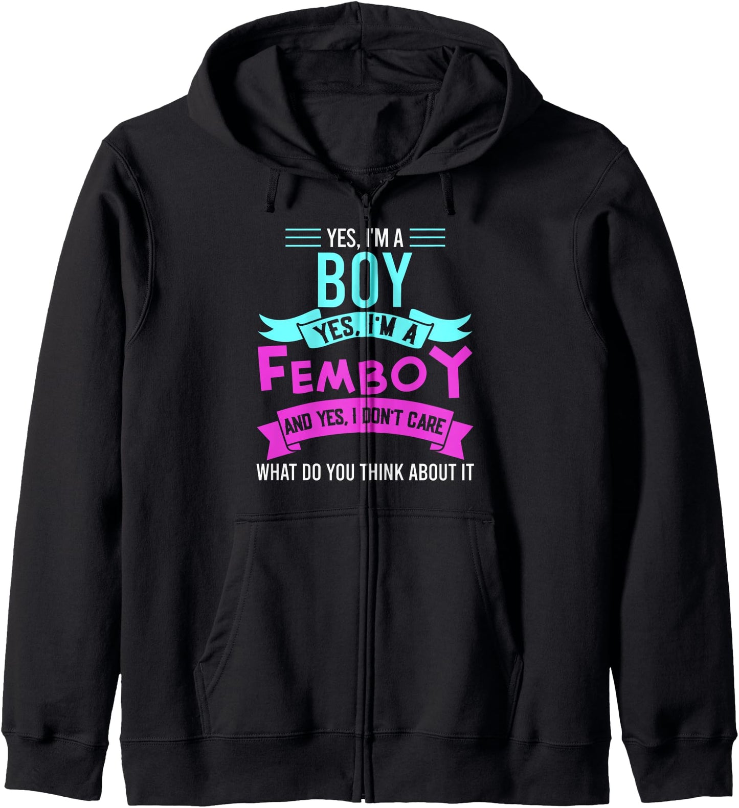 yes, I'm a boy yes, I'm a femboy Femboy Anime Japanese Hoodie