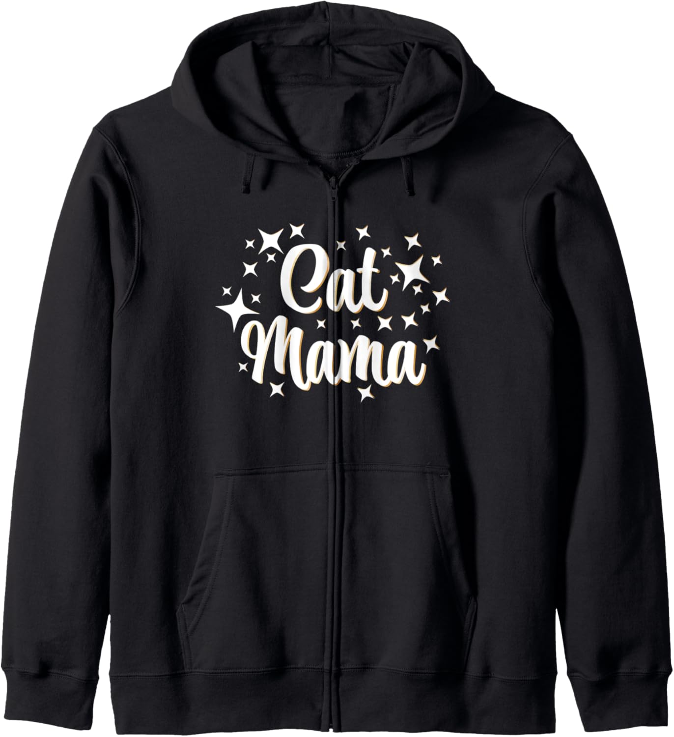 Cat Mama Zip Hoodie