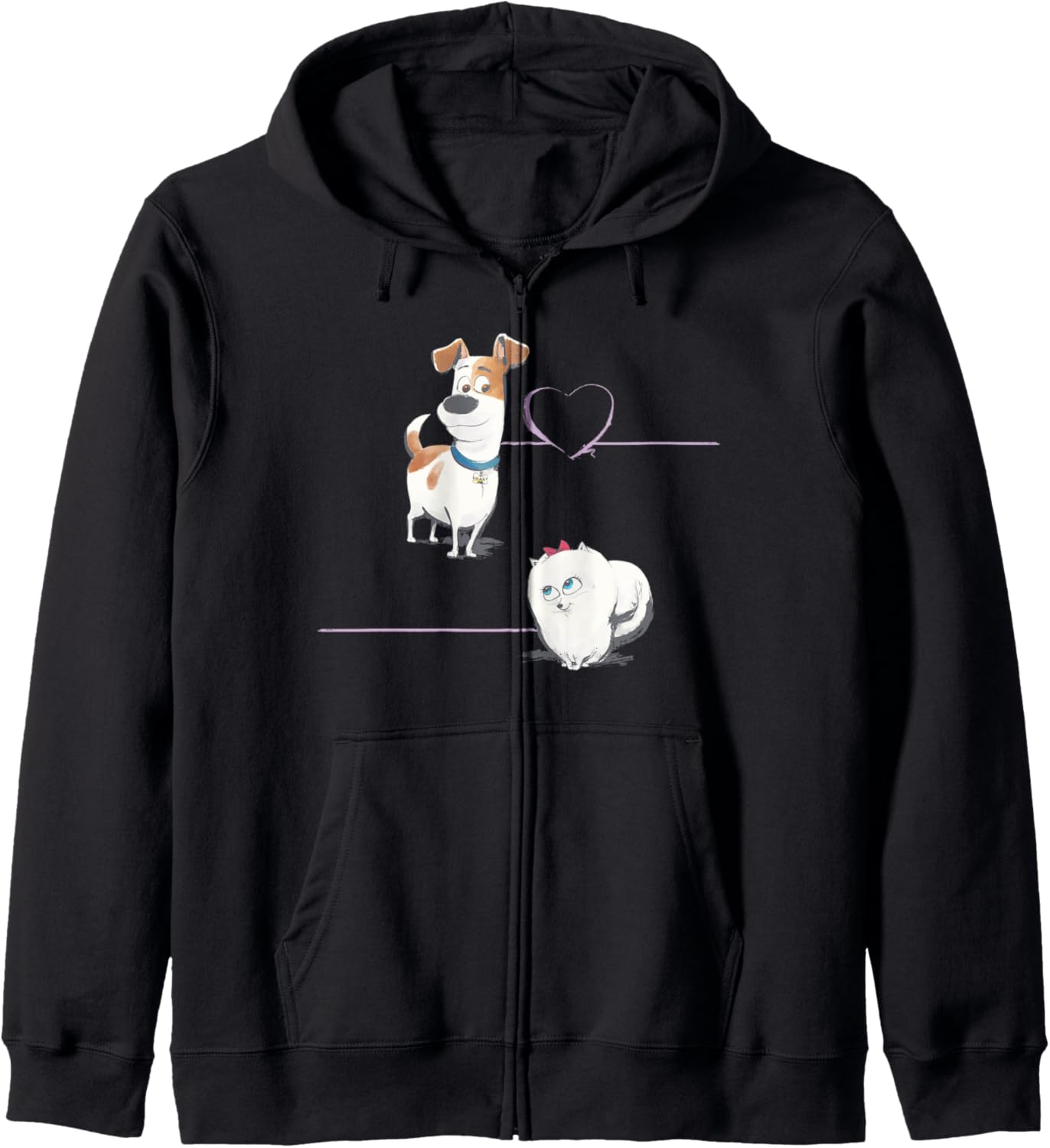 The Secret Life of Pets 2 Gidget and Max Zip Hoodie