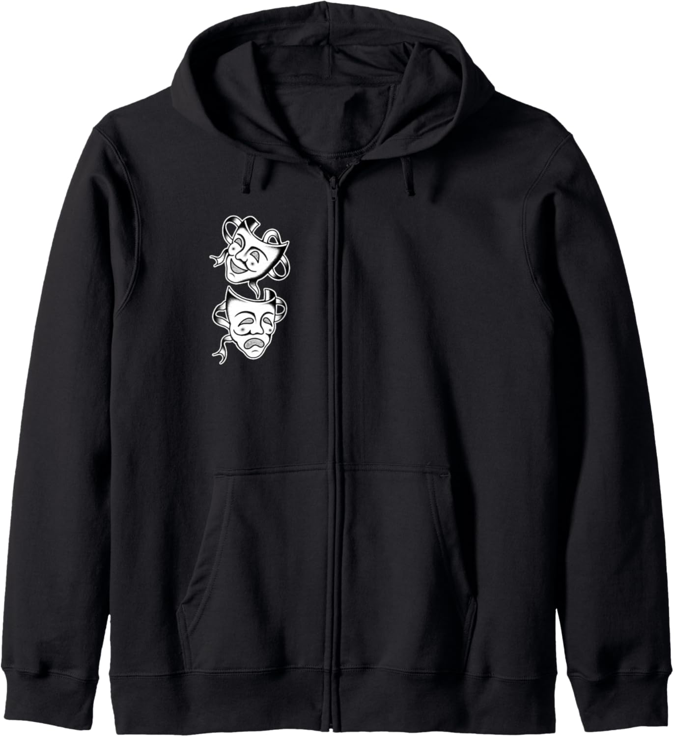 Smile Now Cry Later x Laugh Now Cry Later Blackwork Zip Hoodie
