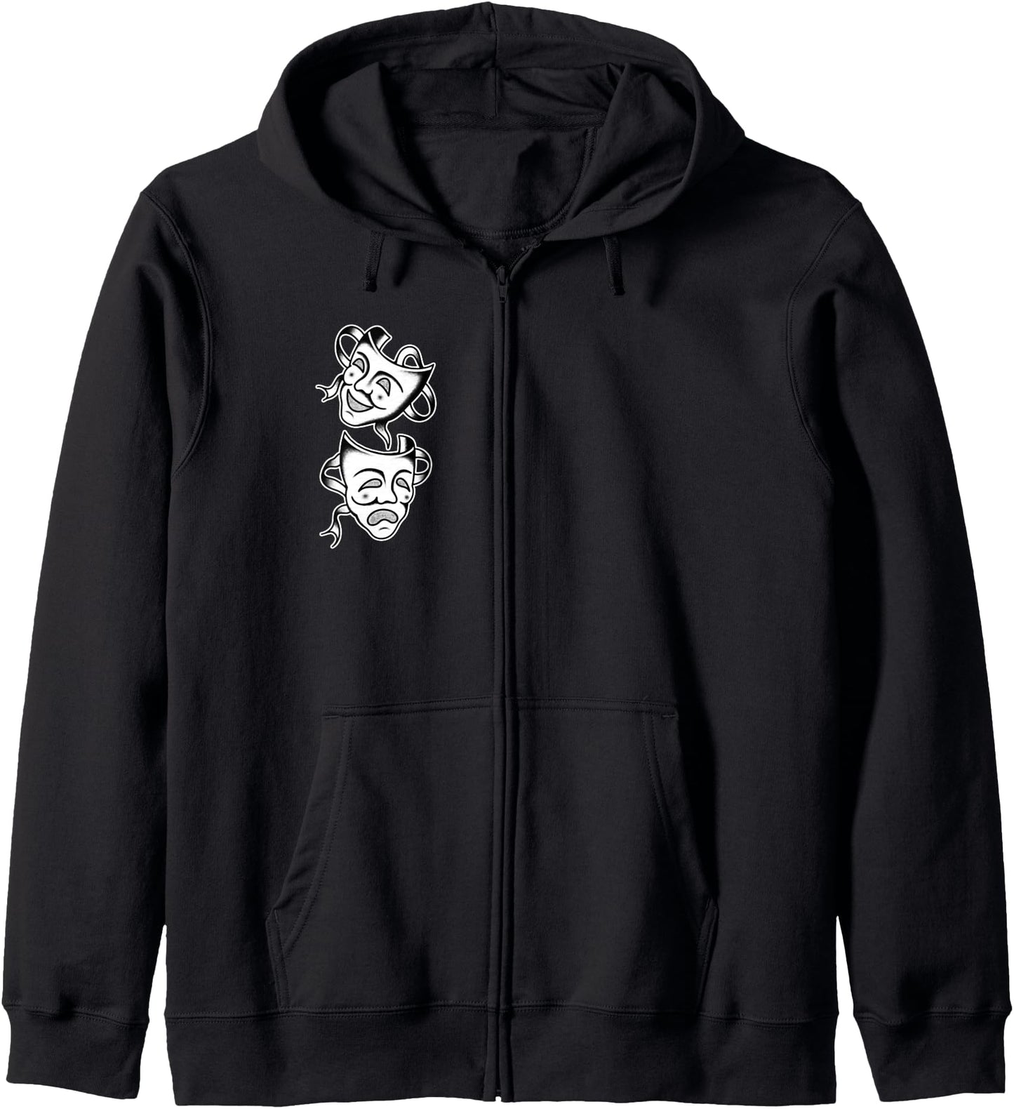 Smile Now Cry Later x Laugh Now Cry Later Blackwork Zip Hoodie