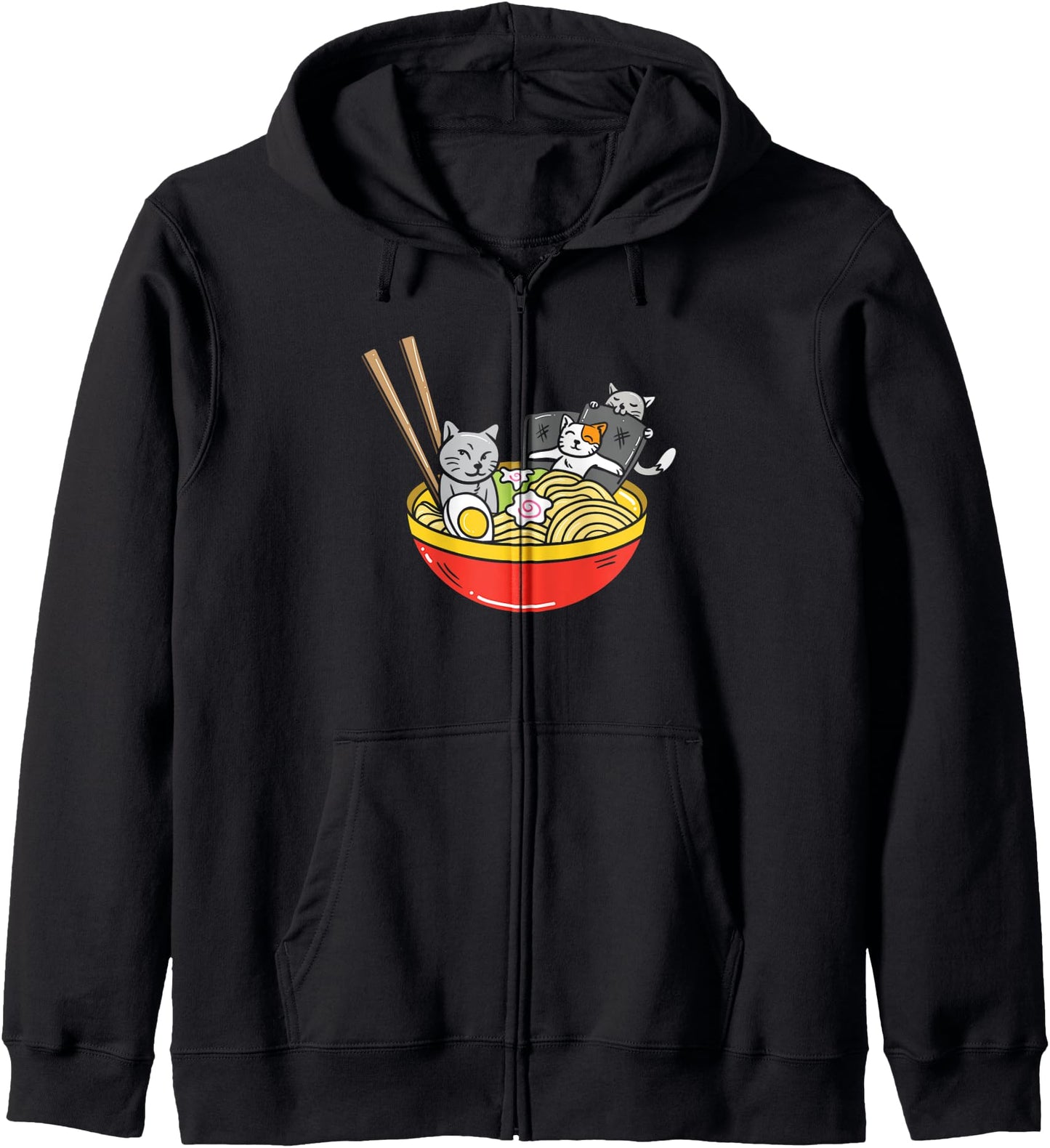 Cute Japanese Anime Cat Hoodie