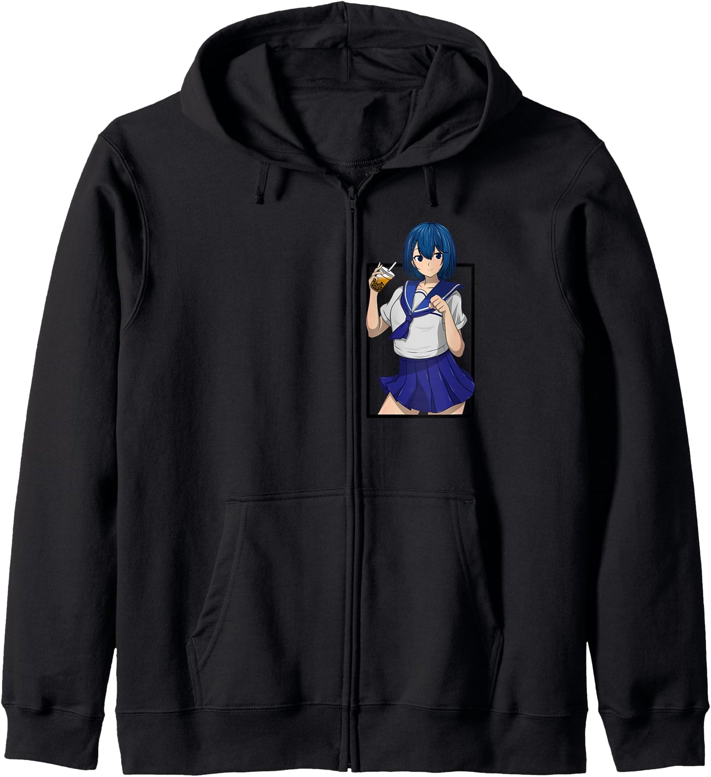 Bubble Tea Cute Kawaii E-Girl Japanese Anime Lover Hoodie