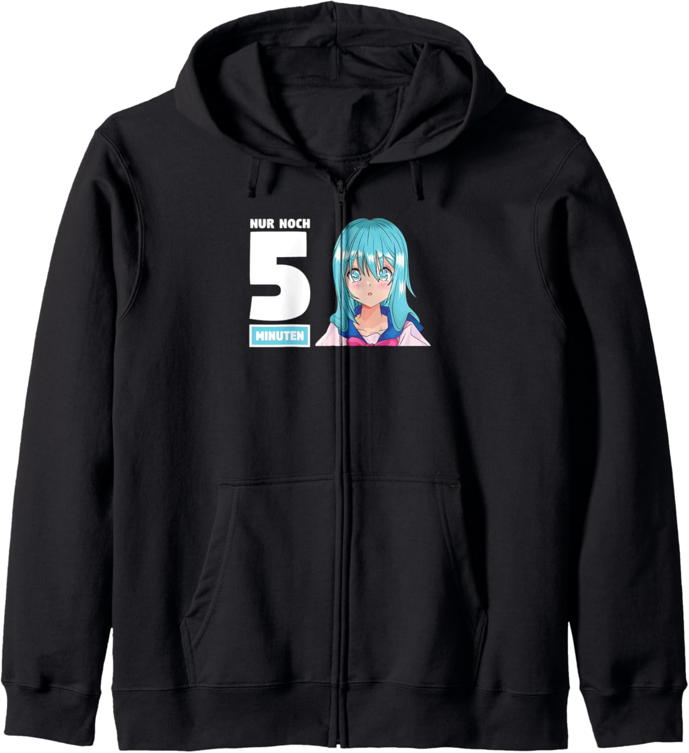 nur noch 5 minuten Otaku Japan Anime Hoodie