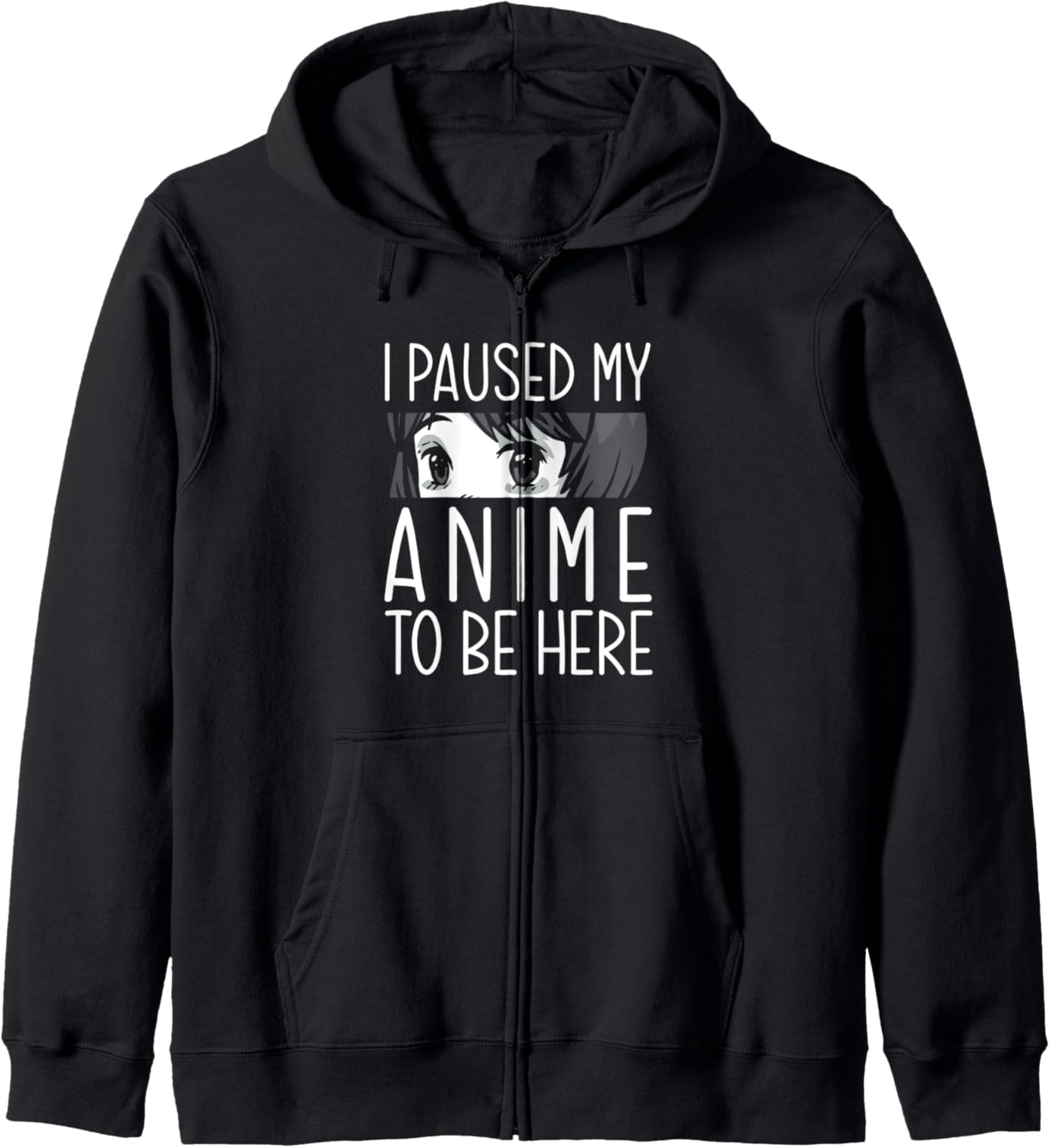 I Paused My Anime To Be Here Anime Teen Girls Boys Anime Hoodie