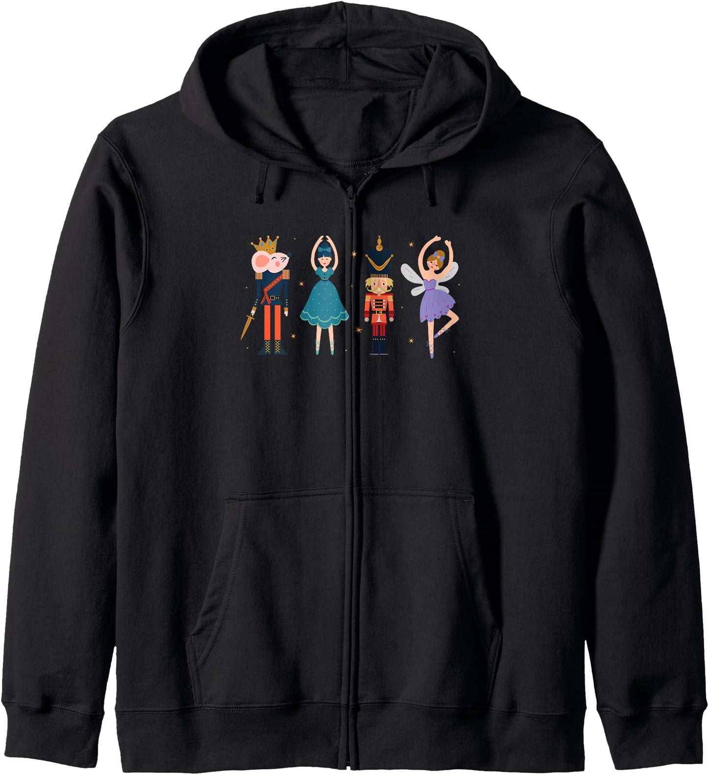 Christmas Nutcracker Ballet - Nutcracker Zip Hoodie