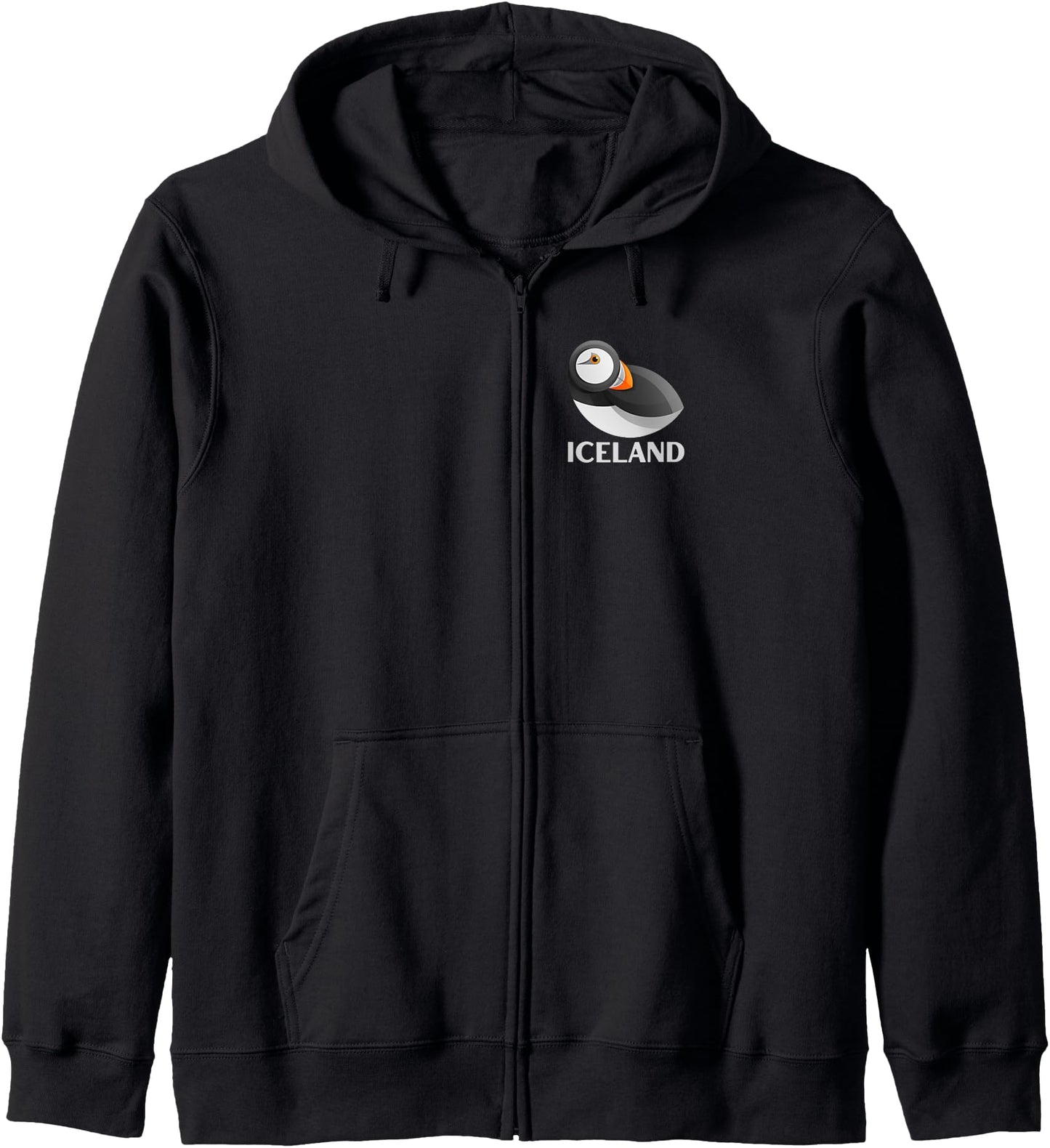Iceland Puffin Bird Watching - Tops, Clothing & Accessories Zip Hoodie