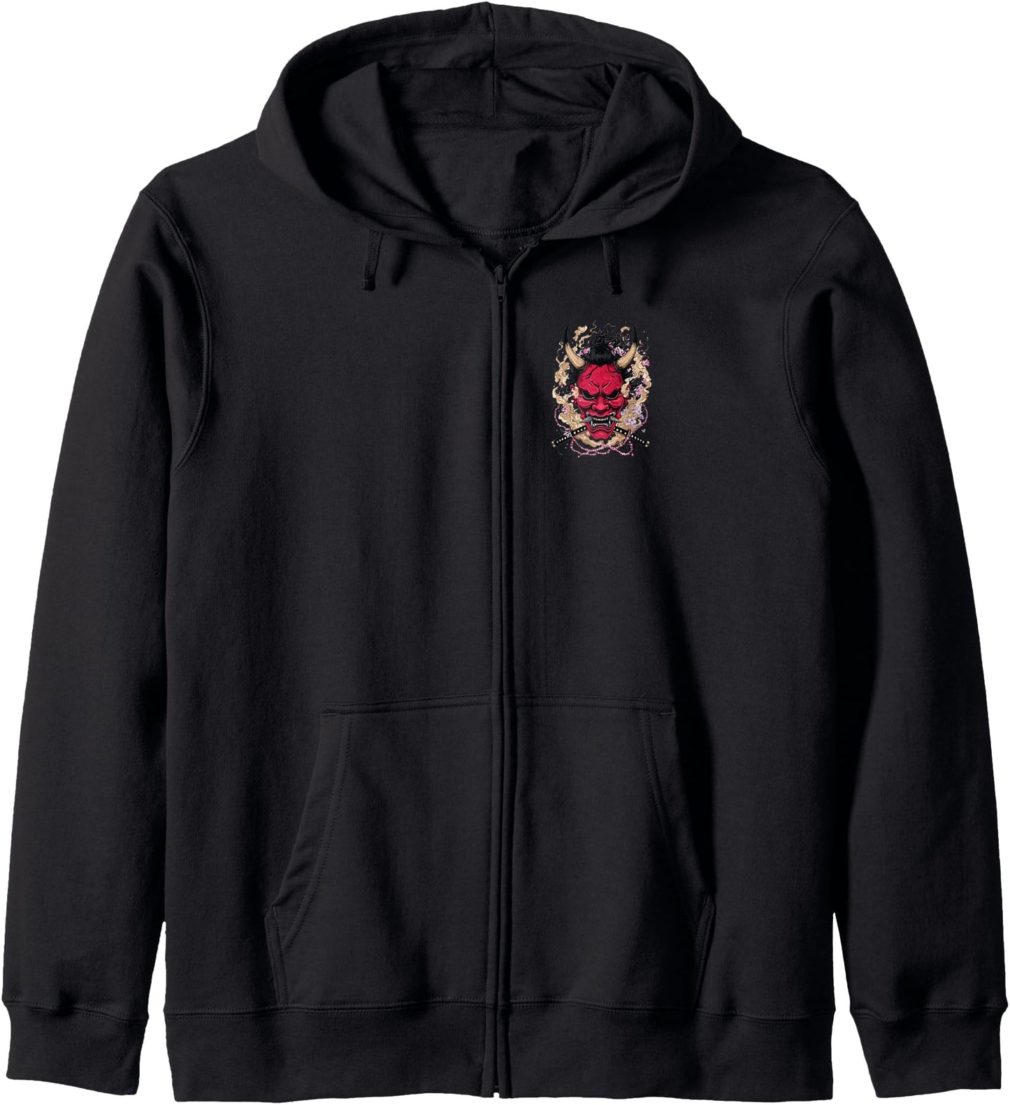 Hannya Japanese Anime Mask Hoodie