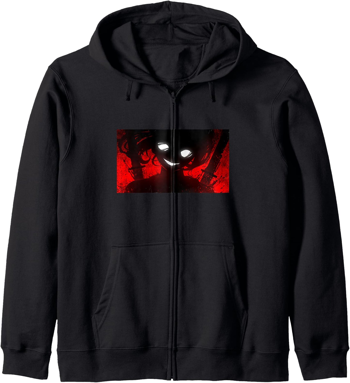 samurai otaku japanese retro art print goth anime bushido Hoodie